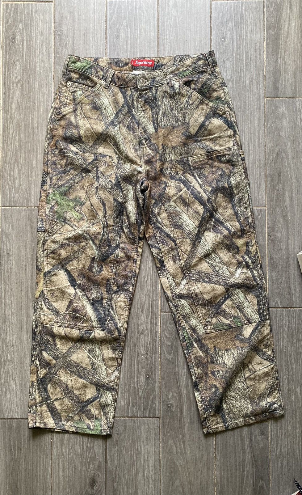 Supreme Double Knee Painterパンツ 迷彩 カモフラ30 Supreme®/Dickies® Quilted Double Knee Painter Pant | Supreme