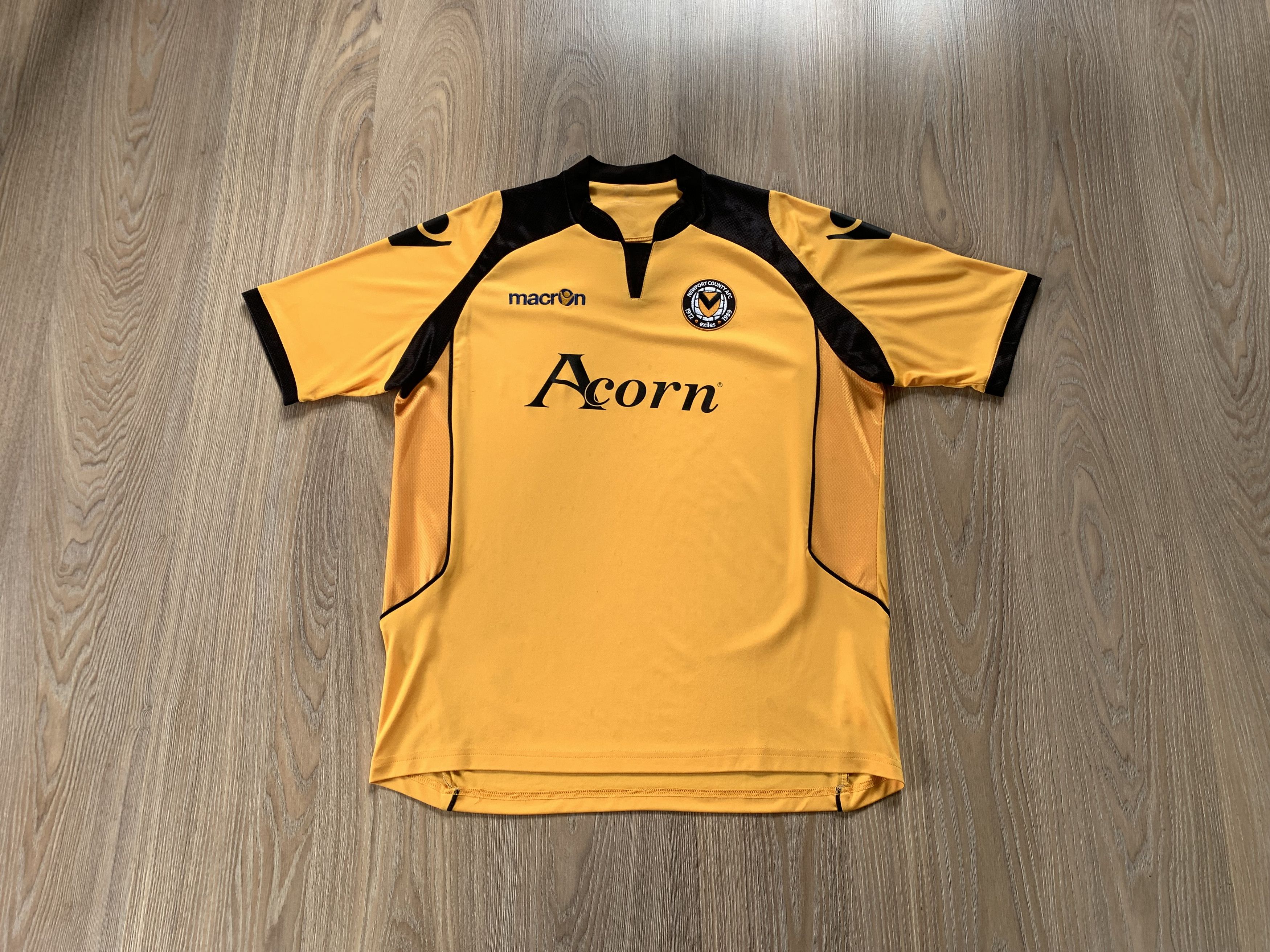Macron × Vintage Vintage Macron Newport County Shirt Size US XL / EU 56 / 4 - 1 Thumbnail