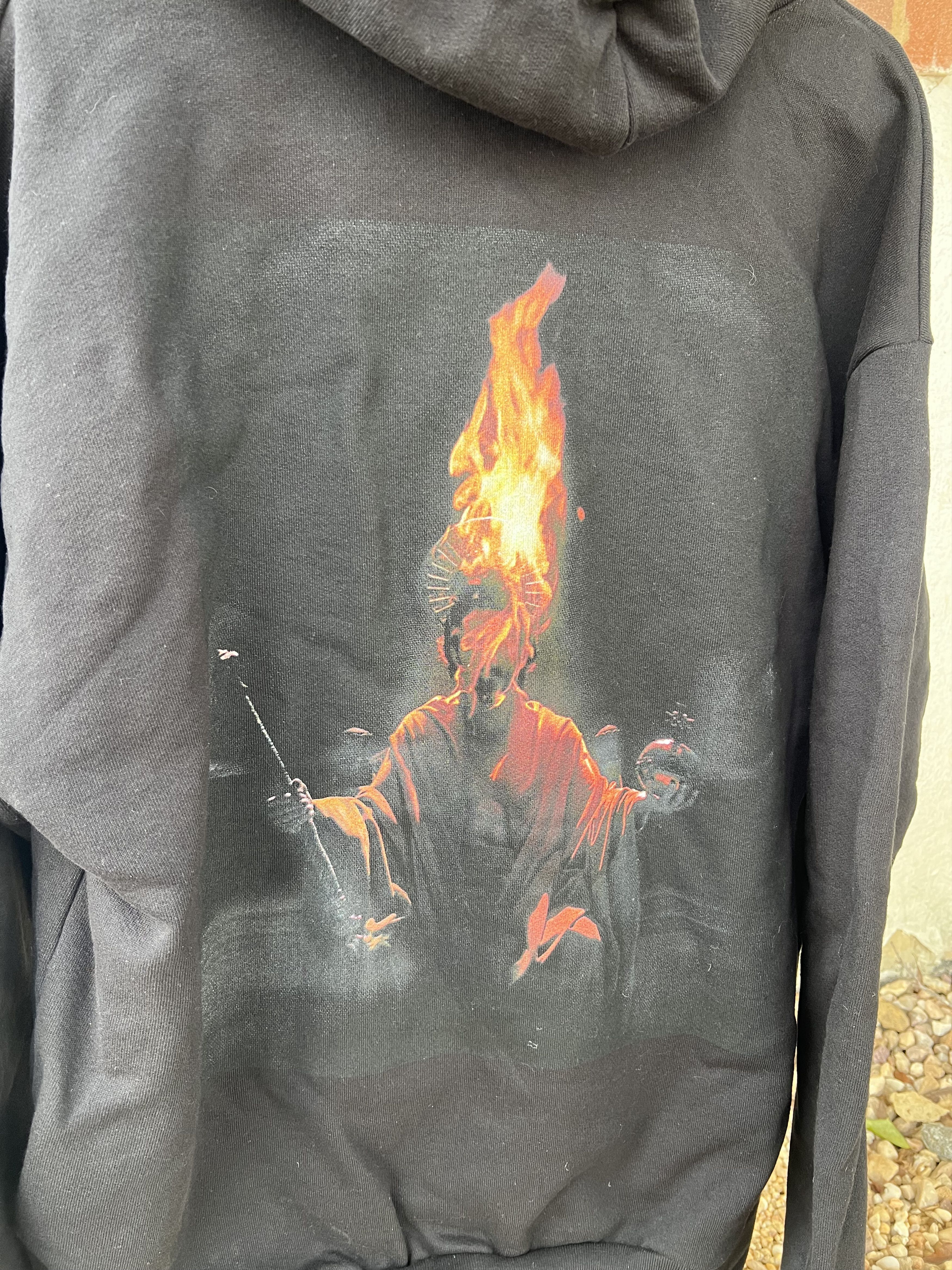 A24 × Online Ceramics The Green Knight Legend Forged by Fire Hoodie Size US XL / EU 56 / 4 - 4 Thumbnail