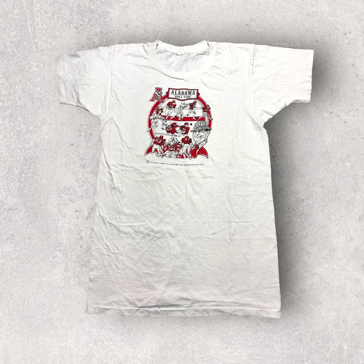 NCAA × Vintage Vintage Alabama Crimson Tide football tee Size US L / EU 52-54 / 3 - 1 Thumbnail