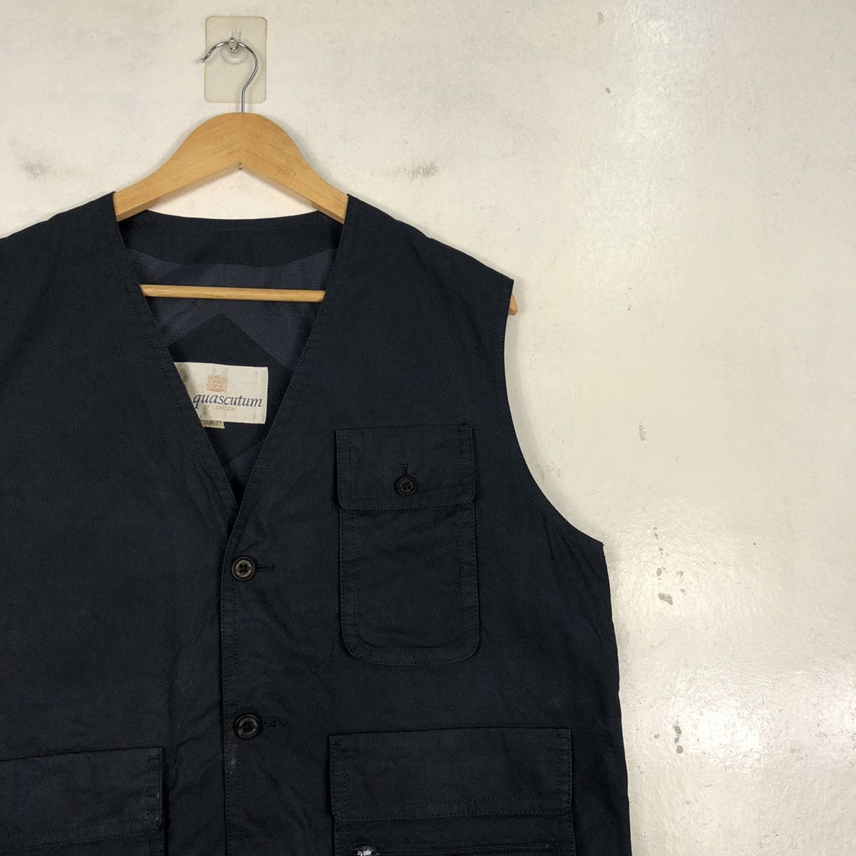 Aquascutum × Other Vintage Aquascutum Vest Jacket Size US M / EU 48-50 / 2 - 5 Thumbnail