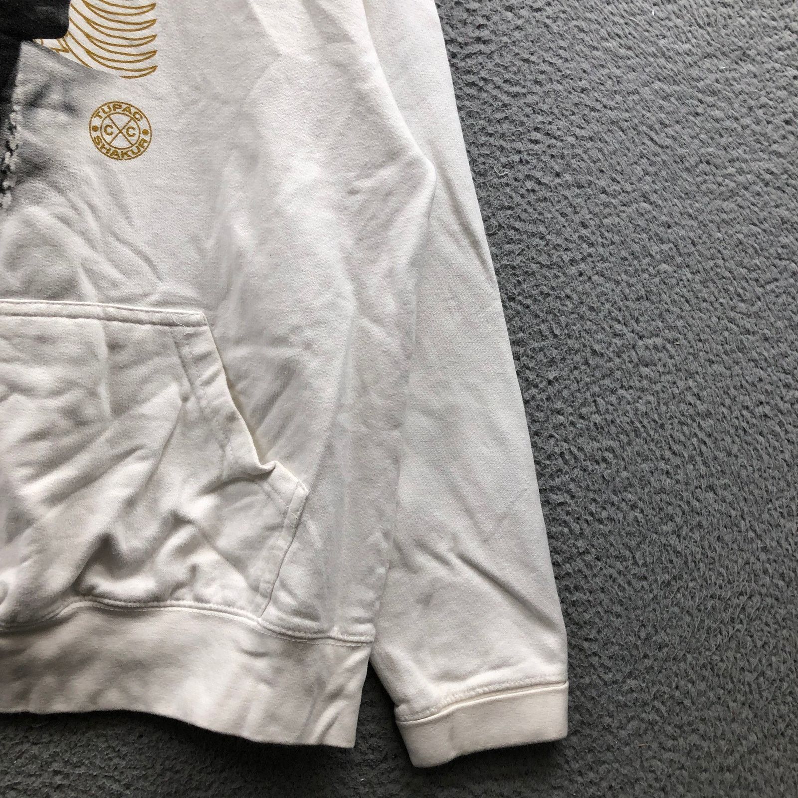 Cross Colours Cross Colours x Tupac Shakur Hoodie Mens Medium 2Pac White Size US M / EU 48-50 / 2 - 10 Thumbnail