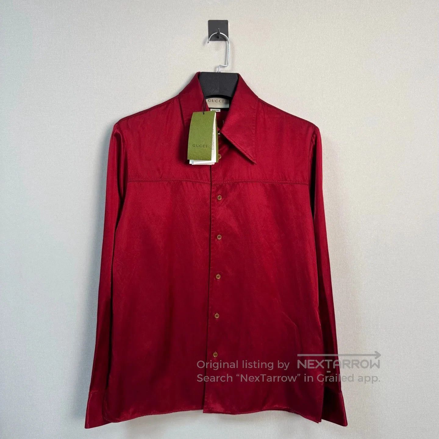 Gucci red gucci silk jacket with skull design. Size US L / EU 52-54 / 3 - 2 Thumbnail
