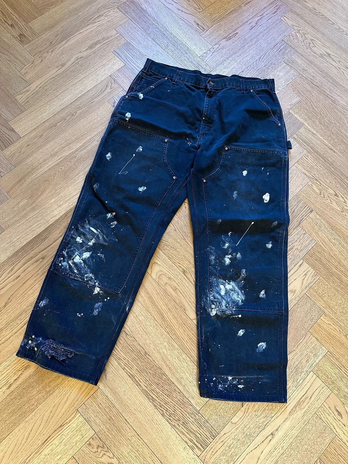 Carhartt Carhartt B01 Double Splatter Jeans Size US 38 / EU 54 - 1 Thumbnail