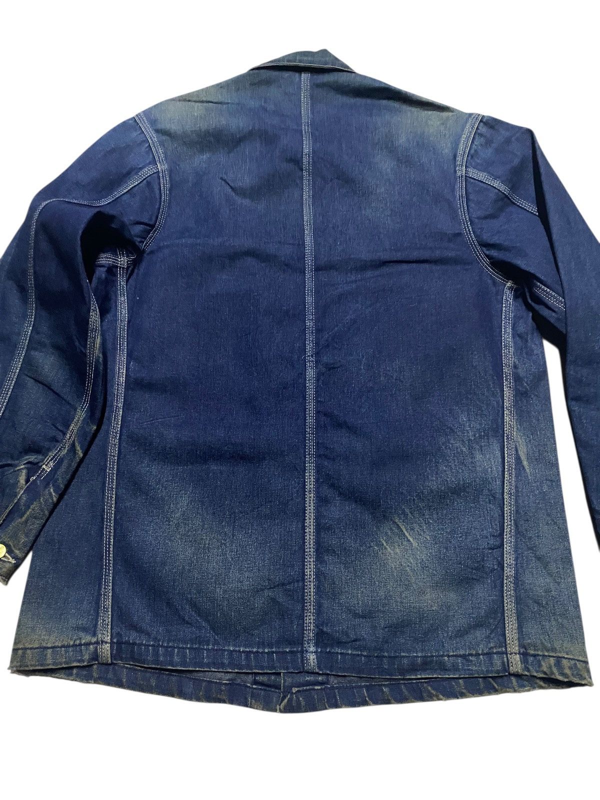Carhartt 70s Carhartt Style Denim Chore Jacket Workwear Made USA 40 Size US S / EU 44-46 / 1 - 4 Thumbnail