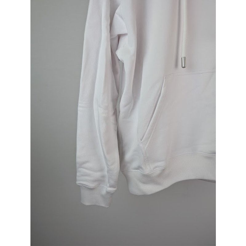 Off-White o1rshd1 Arrow Skate Hoodie in White / Black Size US M / EU 48-50 / 2 - 6 Thumbnail