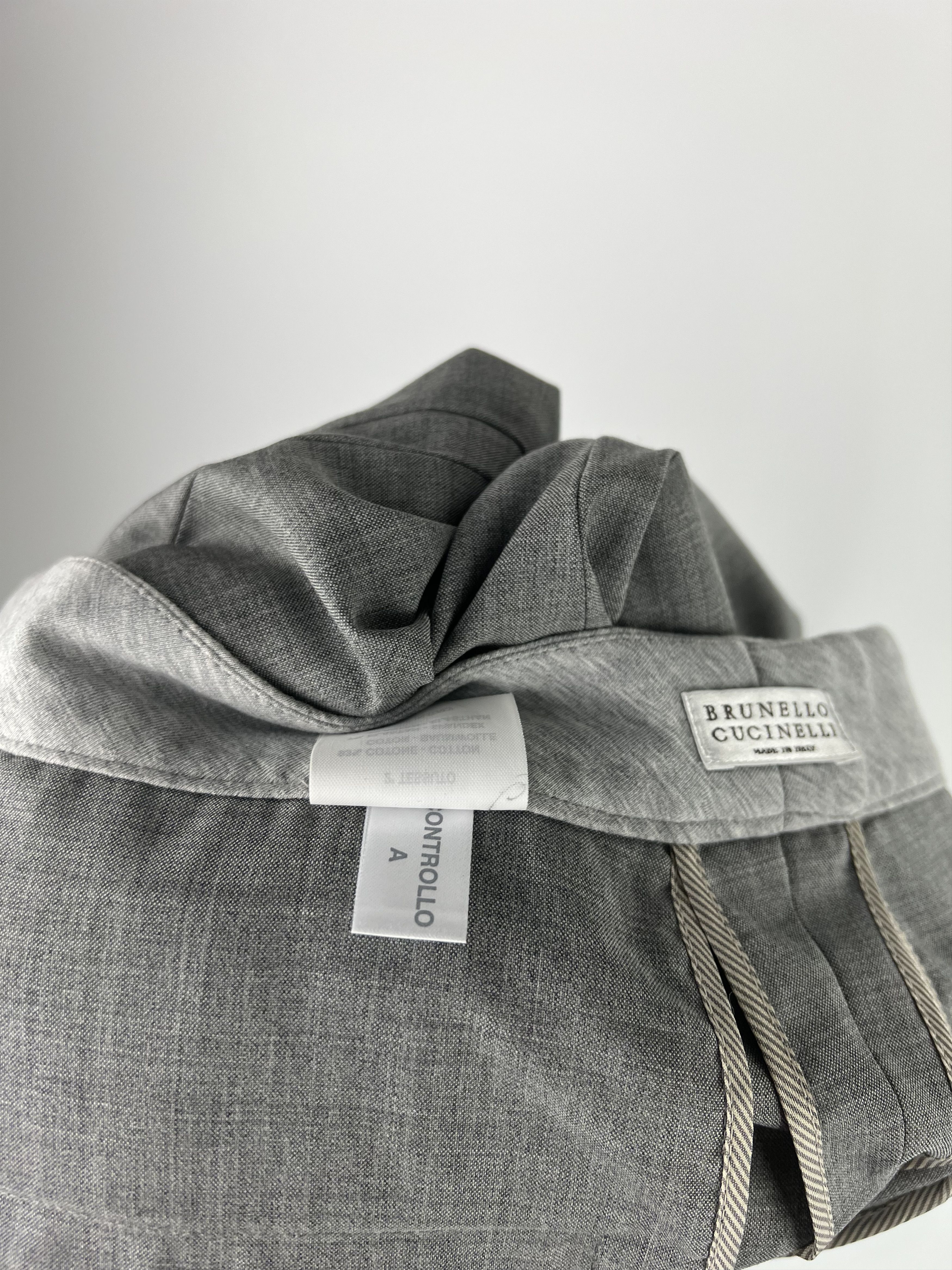 Brunello Cucinelli Brunello Cucinelli Wool Silk Trousers Pants Size IT38 Size 26" / US 2 / IT 38 - 11 Thumbnail