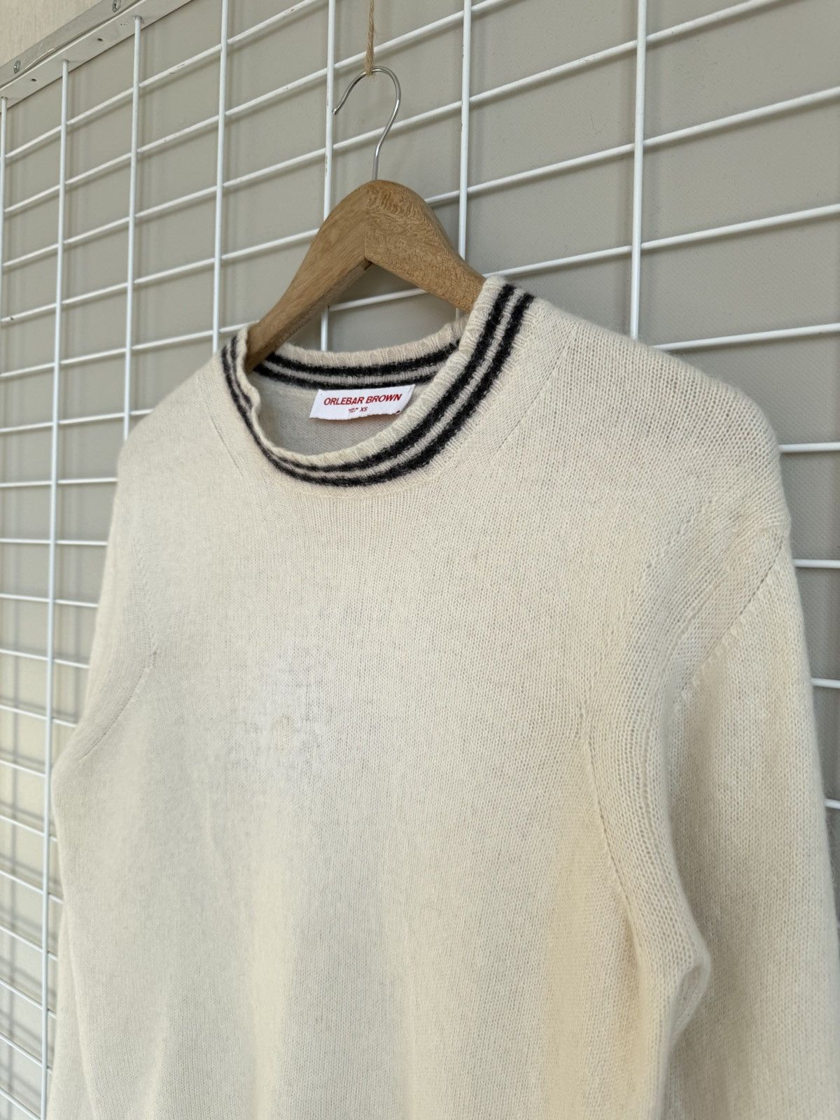 Orlebar Brown Orlebar Brown Gategill Alpaca Knit Sweater Mens Size S/M Size US S / EU 44-46 / 1 - 4 Thumbnail