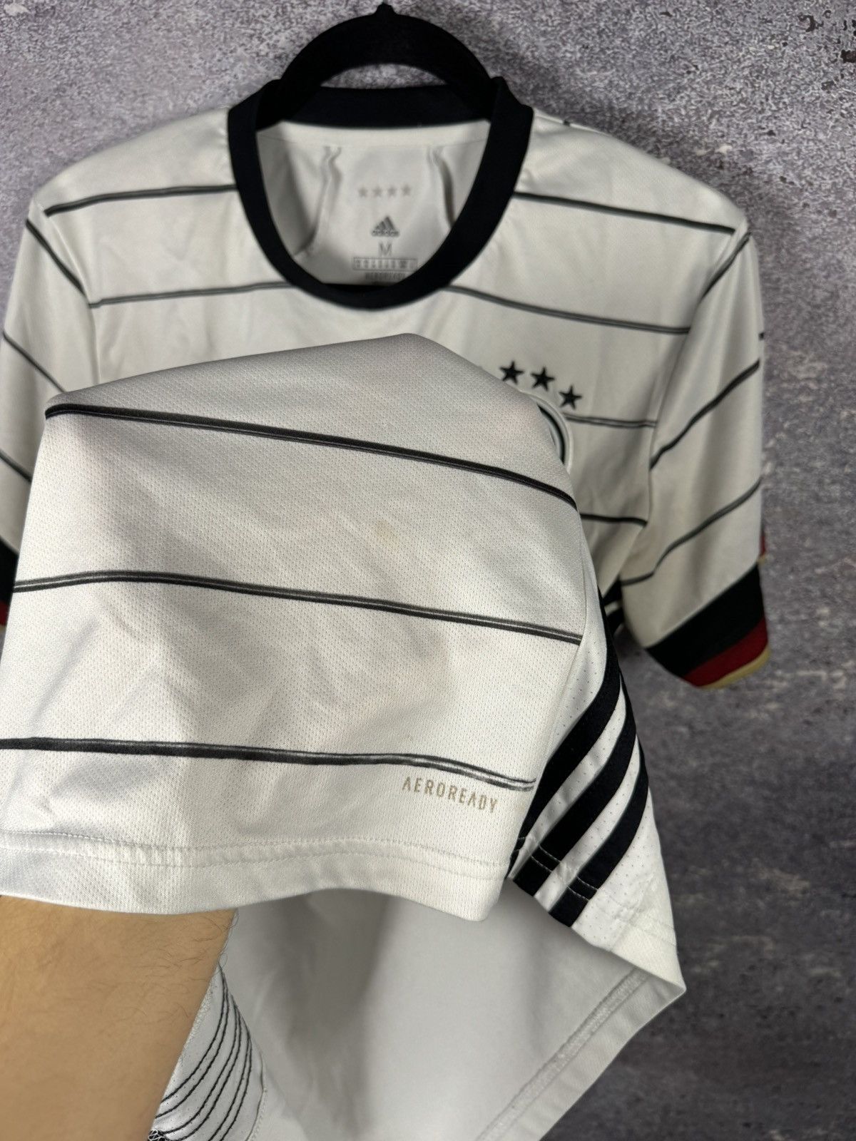 Adidas × Vintage KROOS Vintage Germany National Team 2020 Adidas Jersey M sz Size US M / EU 48-50 / 2 - 8 Thumbnail