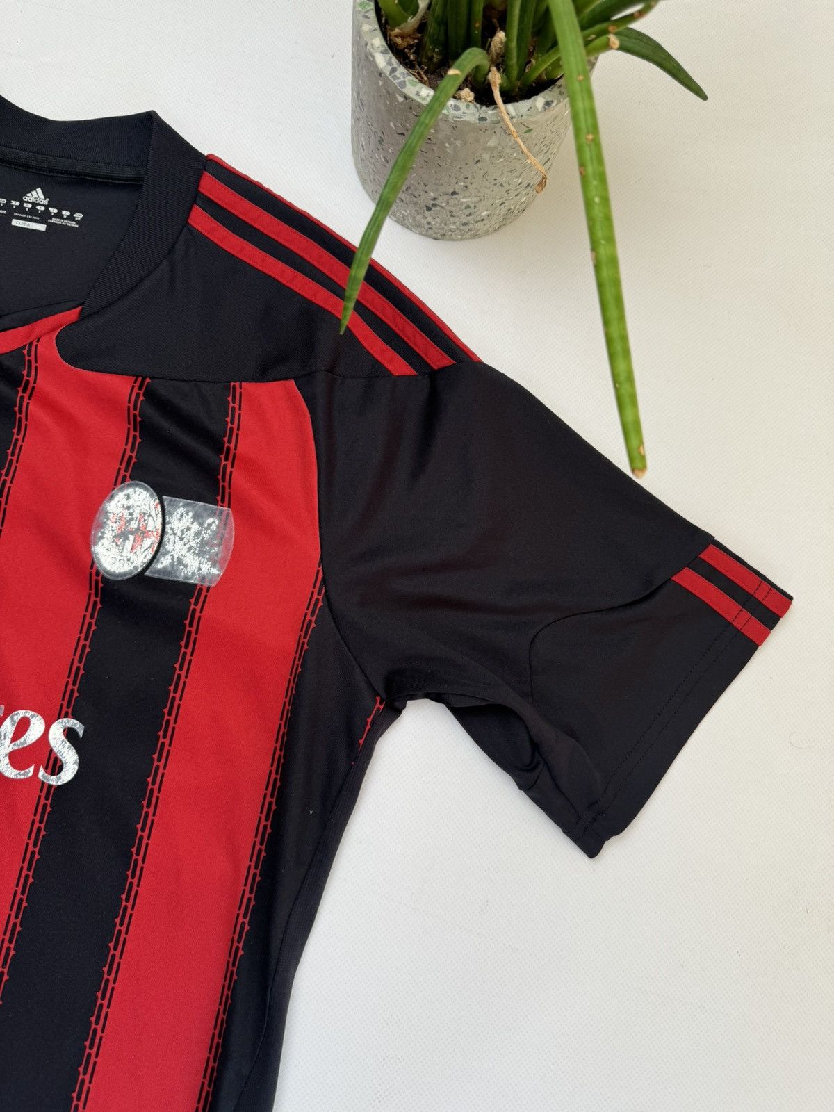 Vintage RARE VINTAGE Milan adidas soccer jersey 2012 Size US S / EU 44-46 / 1 - 4 Thumbnail