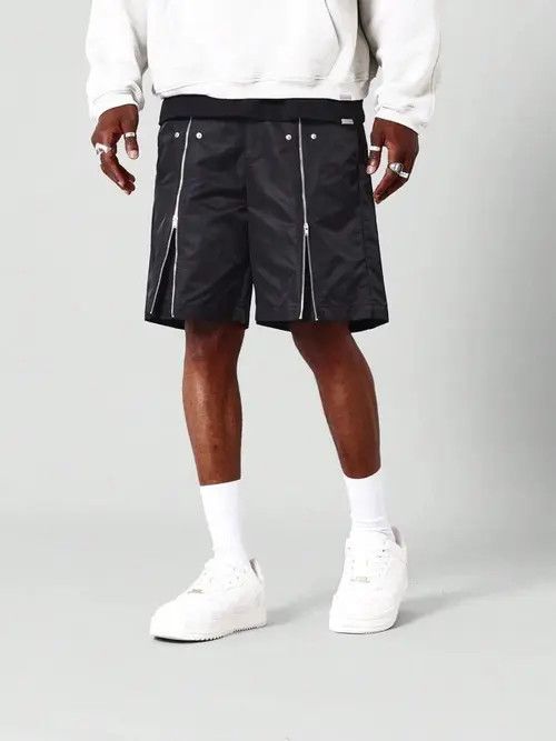 Jean OPIUM Zip shorts PlayboiCarti Size US 32 / EU 48 - 1 Thumbnail
