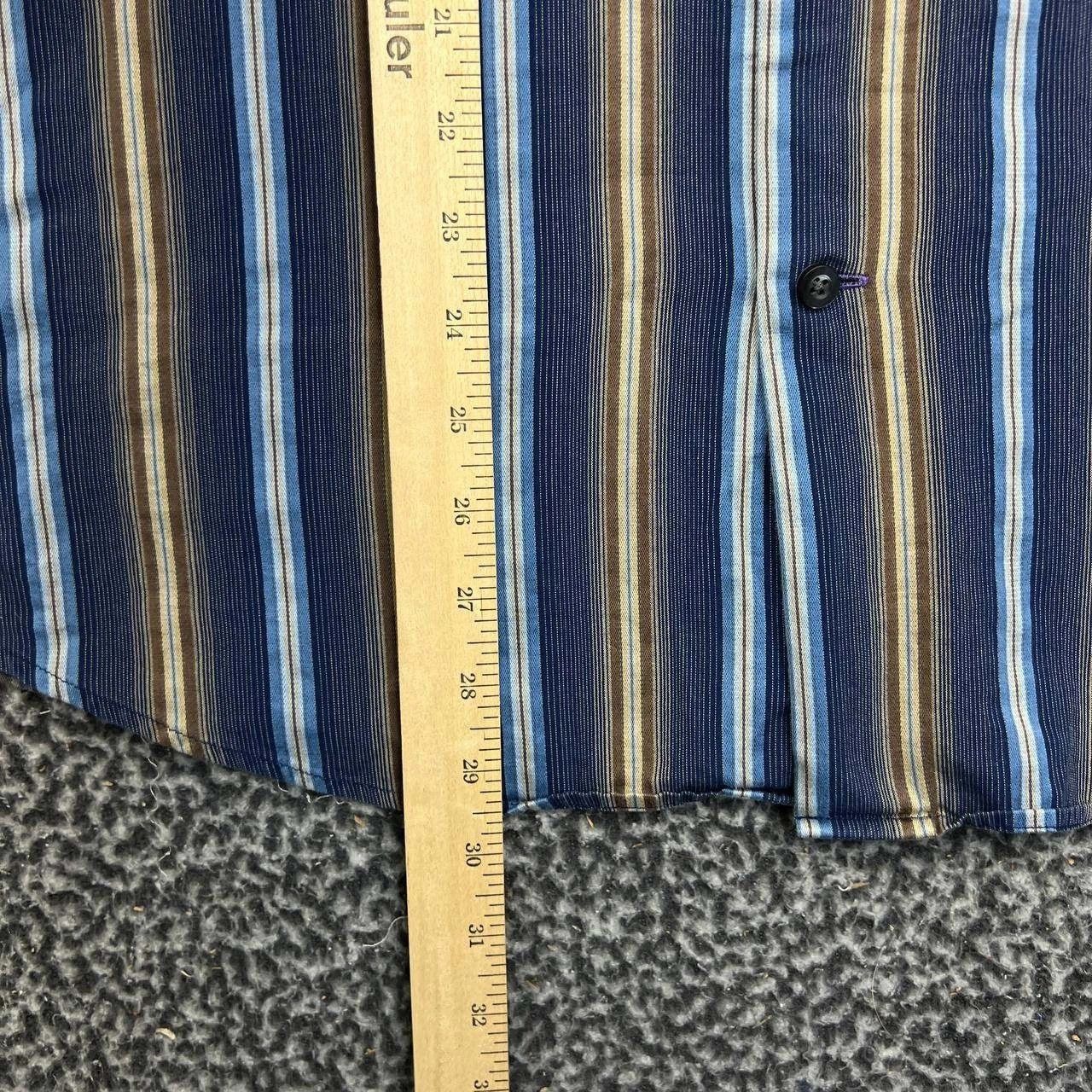 Gap Gap Button Up Shirt Men 16-16 1/2 Striped Collared Cotton L Size US L / EU 52-54 / 3 - 3 Thumbnail