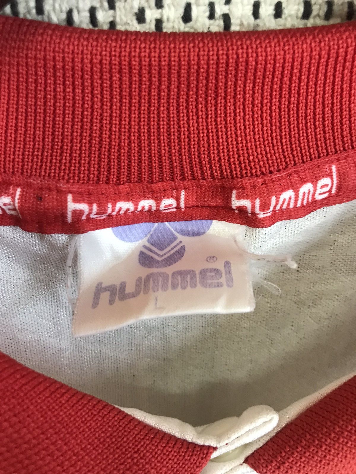 Hummel ‼️VINTAGE 90s DEMARK SOCCER JERSEY HUMMEL‼️ Size US M / EU 48-50 / 2 - 4 Thumbnail