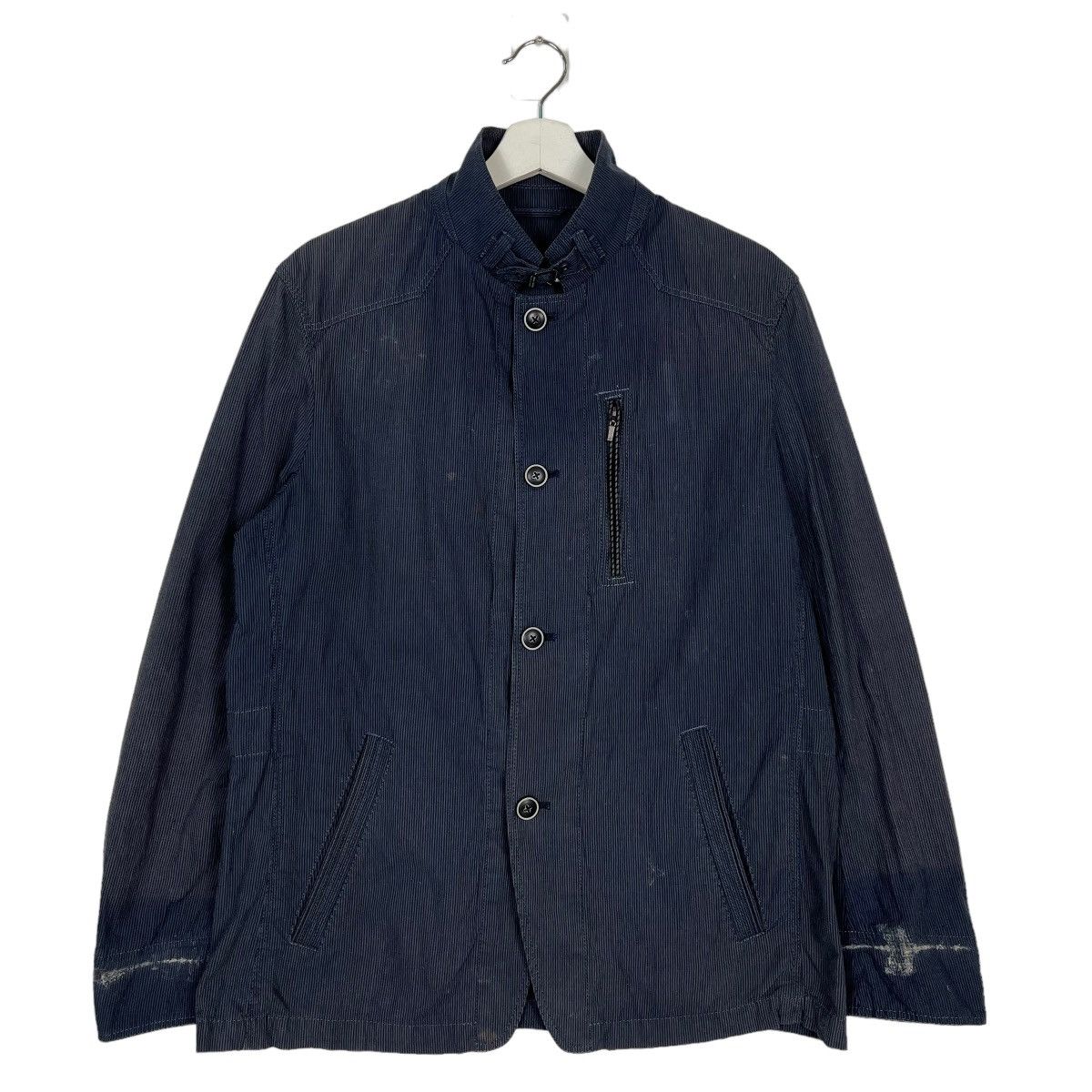 Joseph Abboud 🔥 JOSEPH ABBOUD PIN STRIPE CHORE JACKET Size US L / EU 52-54 / 3 - 2 Thumbnail
