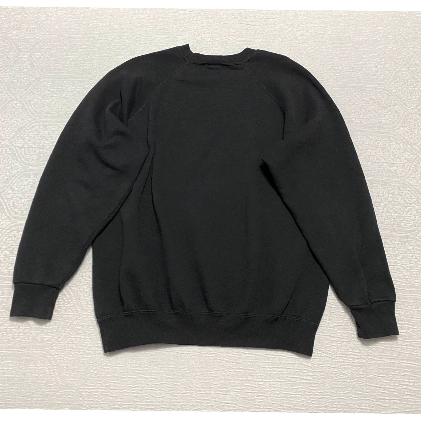 ESPIRIT VINTAGE Aspro Black Panther Tenerife Spirit Raglan Sweatshirt Mens M Black Graphic Print Crew Neck Knit Pullover Casual Streetwear Size US M / EU 48-50 / 2 - 5 Thumbnail