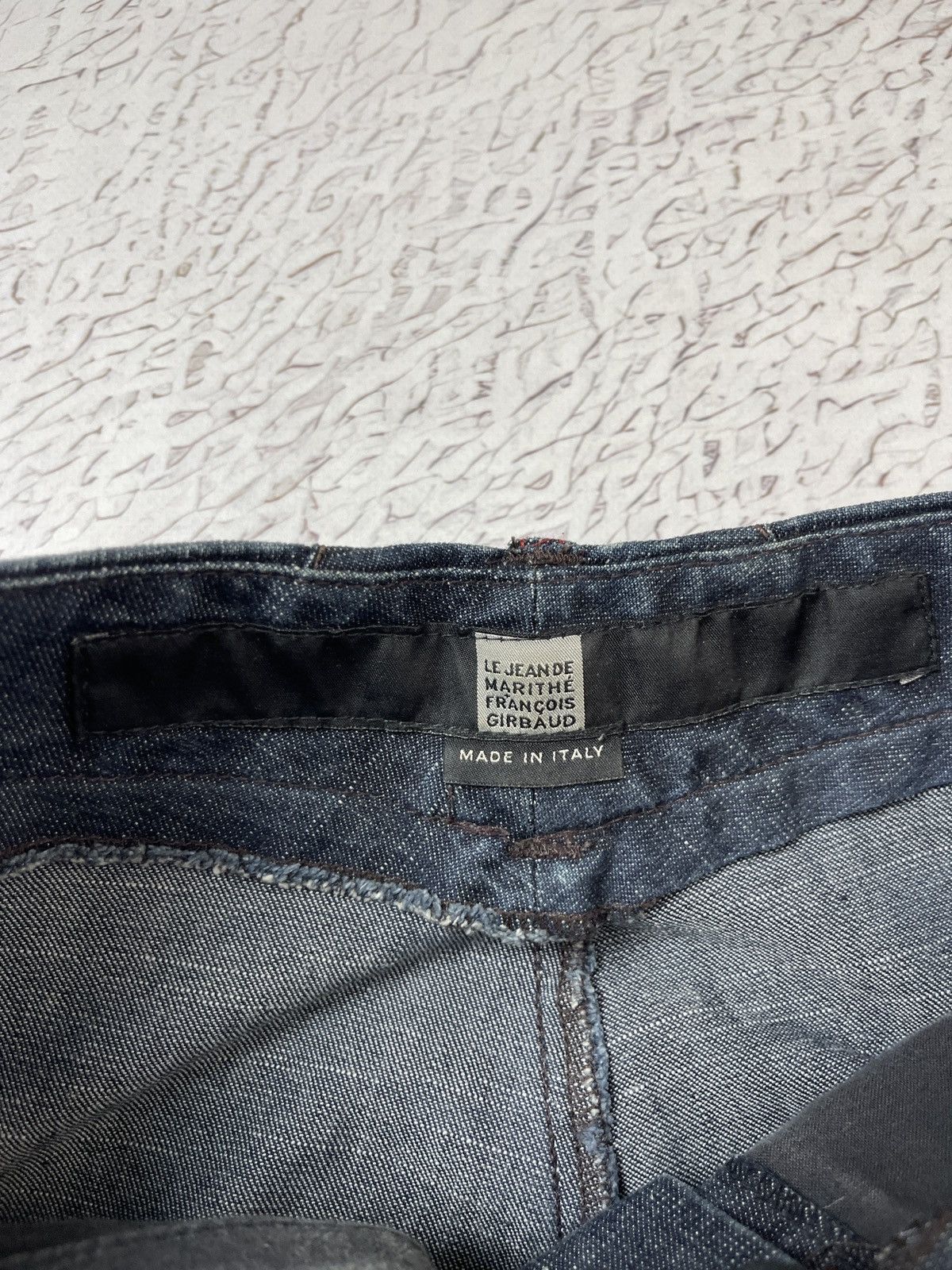 Japanese Brand Le Jean de Marithe Francois Girbaud indigo blue denim jeans Size 28" / US 6 / IT 42 - 12 Thumbnail