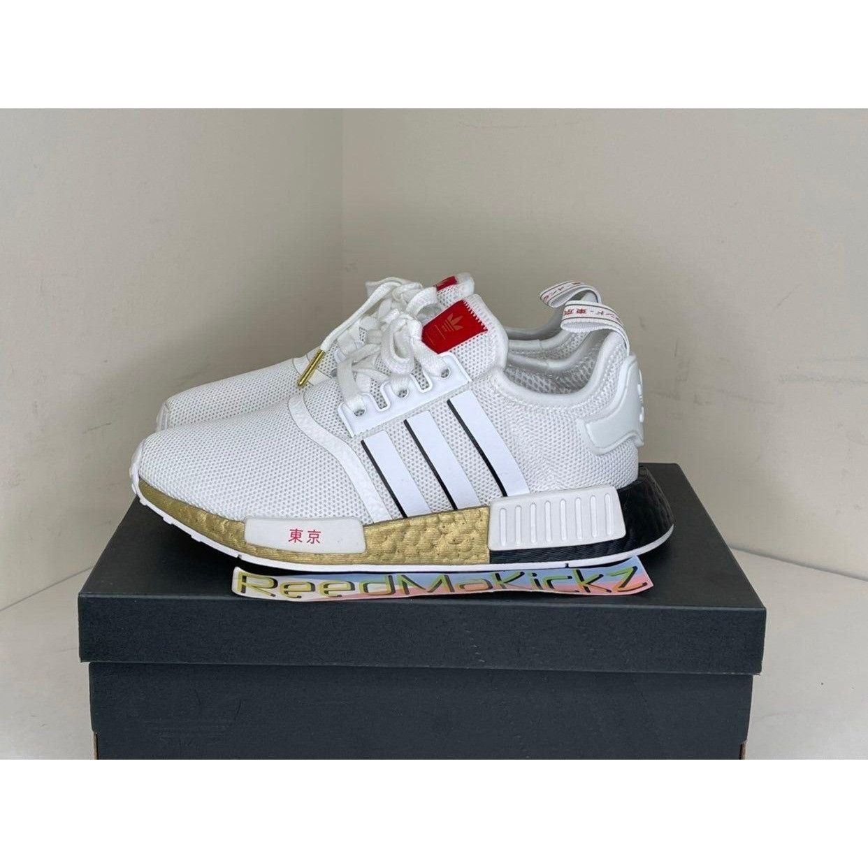Adidas NMD R1 Tokyo White Gold GS 5Y