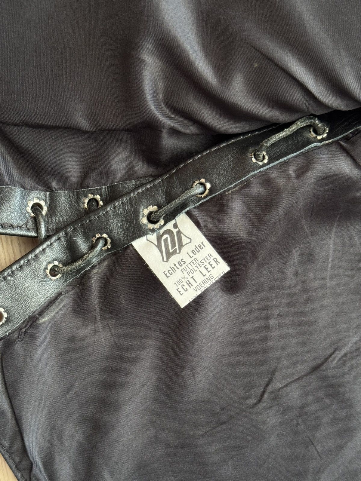 Genuine Leather Vintage 90’s Amazing Western Cowboy Genuine Leather Vest Size US L / EU 52-54 / 3 - 8 Thumbnail