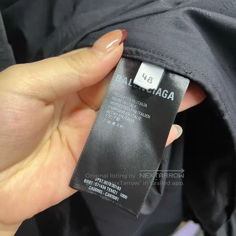 Balenciaga Balenciaga Black and White Color Block Sports Sun Protecti Size US L / EU 52-54 / 3 - 3 Thumbnail