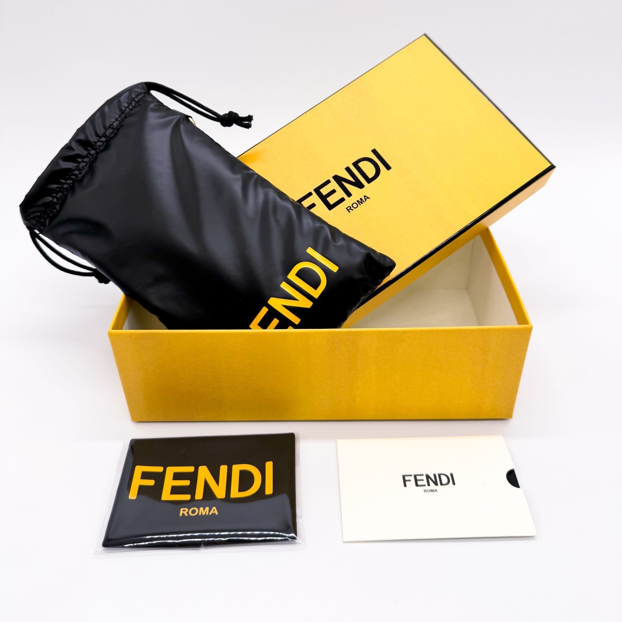 Fendi NEW FENDI SUNGLASSES FE40163U 01V BLACK/BLUE WOMEN EYEWEAR Size ONE SIZE - 8 Thumbnail