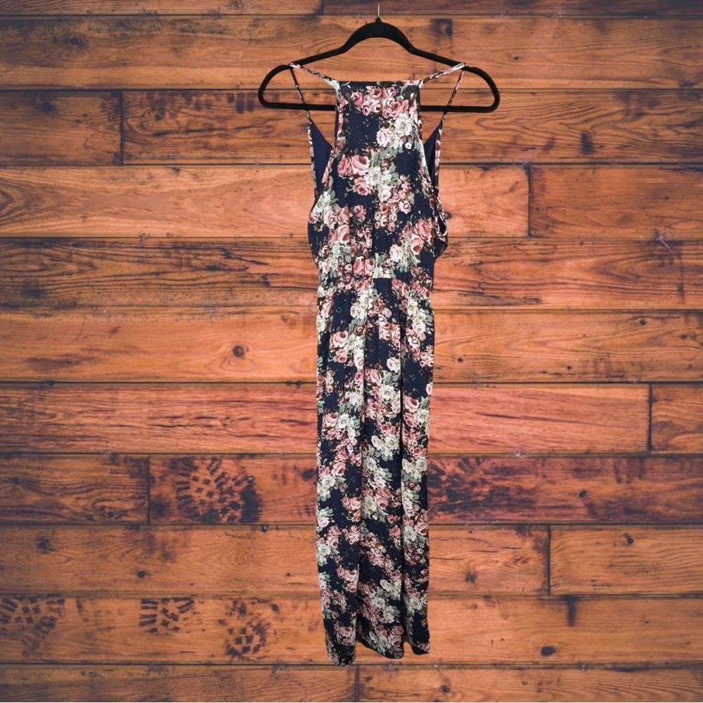 Other Scobe Floral Halter Maxi Dress Large Size L / US 10 / IT 46 - 2 Thumbnail