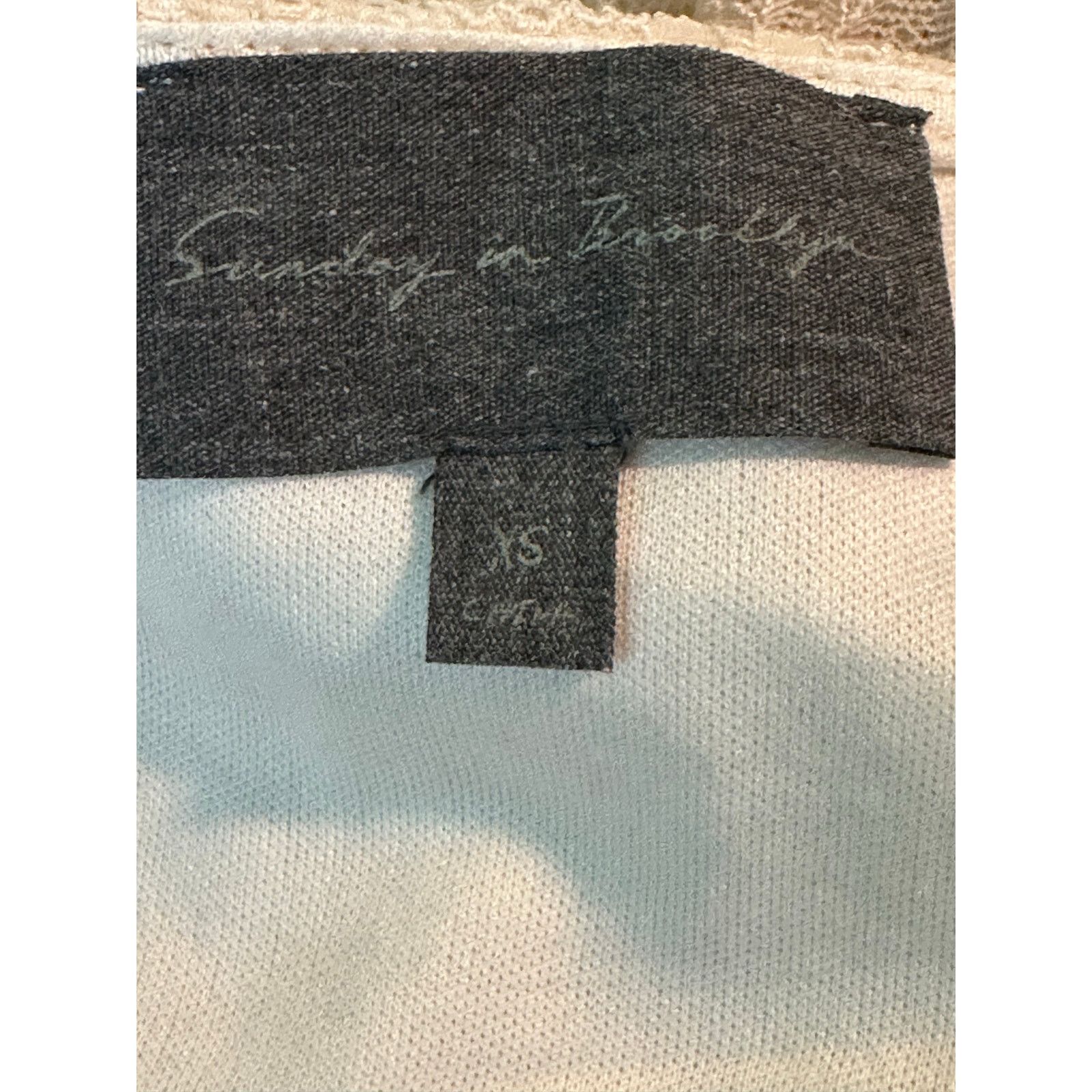 Anthropologie Sunday in Brooklyn cream lace 3/4 sleeves blouse size XS Size XS / US 0-2 / IT 36-38 - 3 Thumbnail