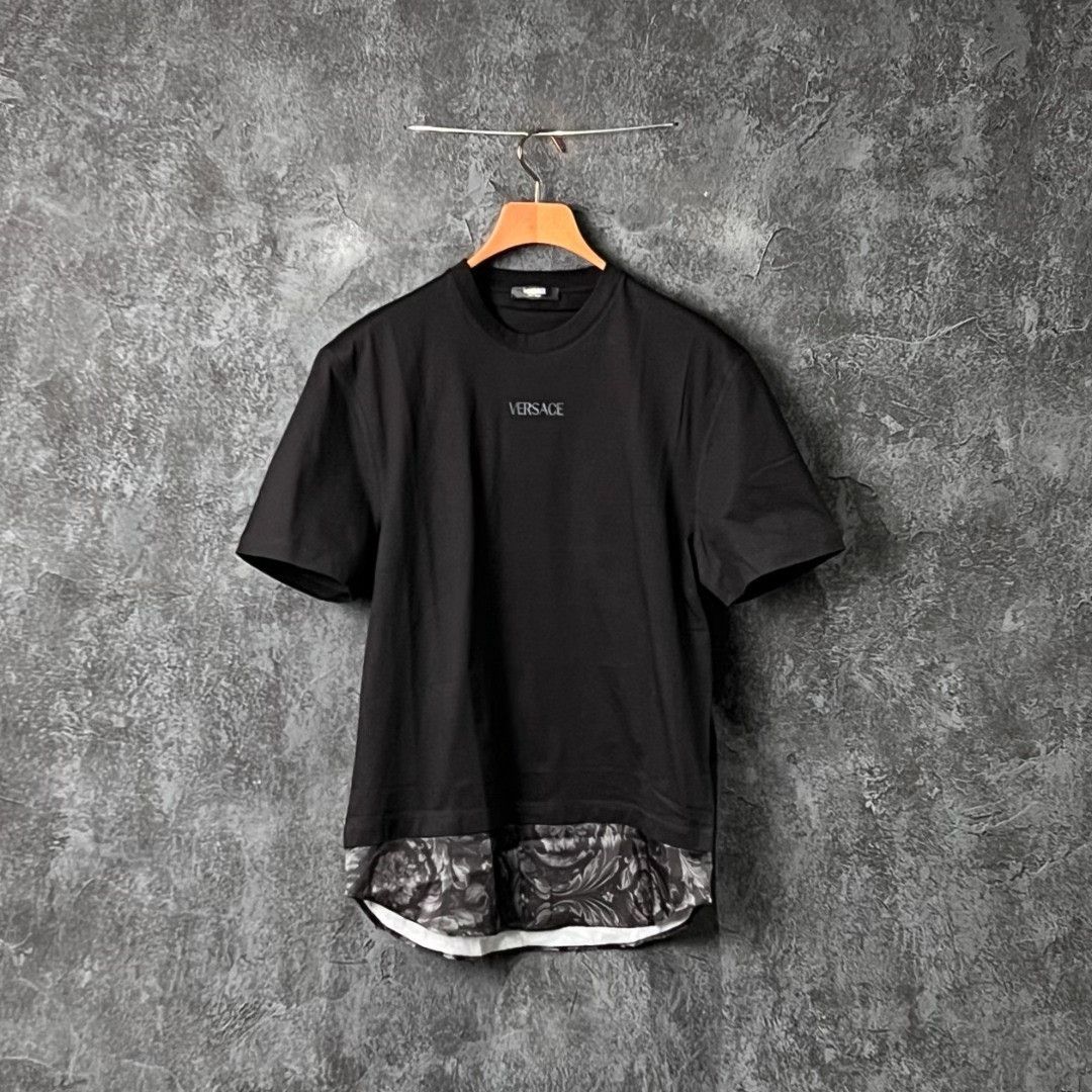 Versace Versace Cotton Black T-Shirt xs Men Size US XS / EU 42 / 0 - 1 Thumbnail