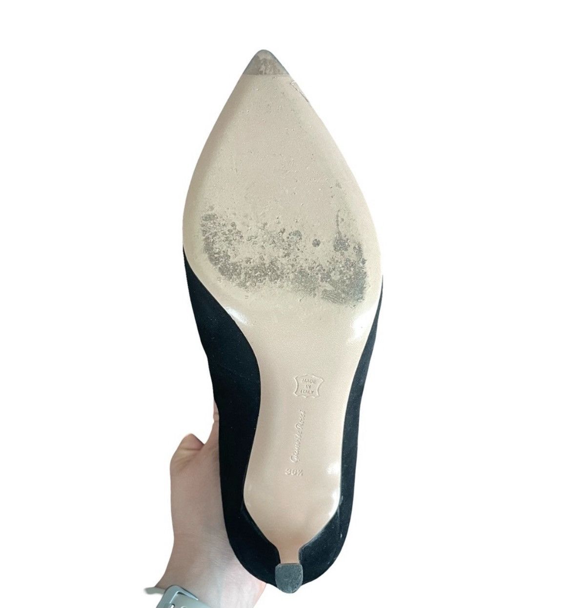 Gianvito Rossi Gianvito Rossi Boots Womens Size 36.5 Suede Leather Pointed Size US 6 / IT 36 - 6 Thumbnail