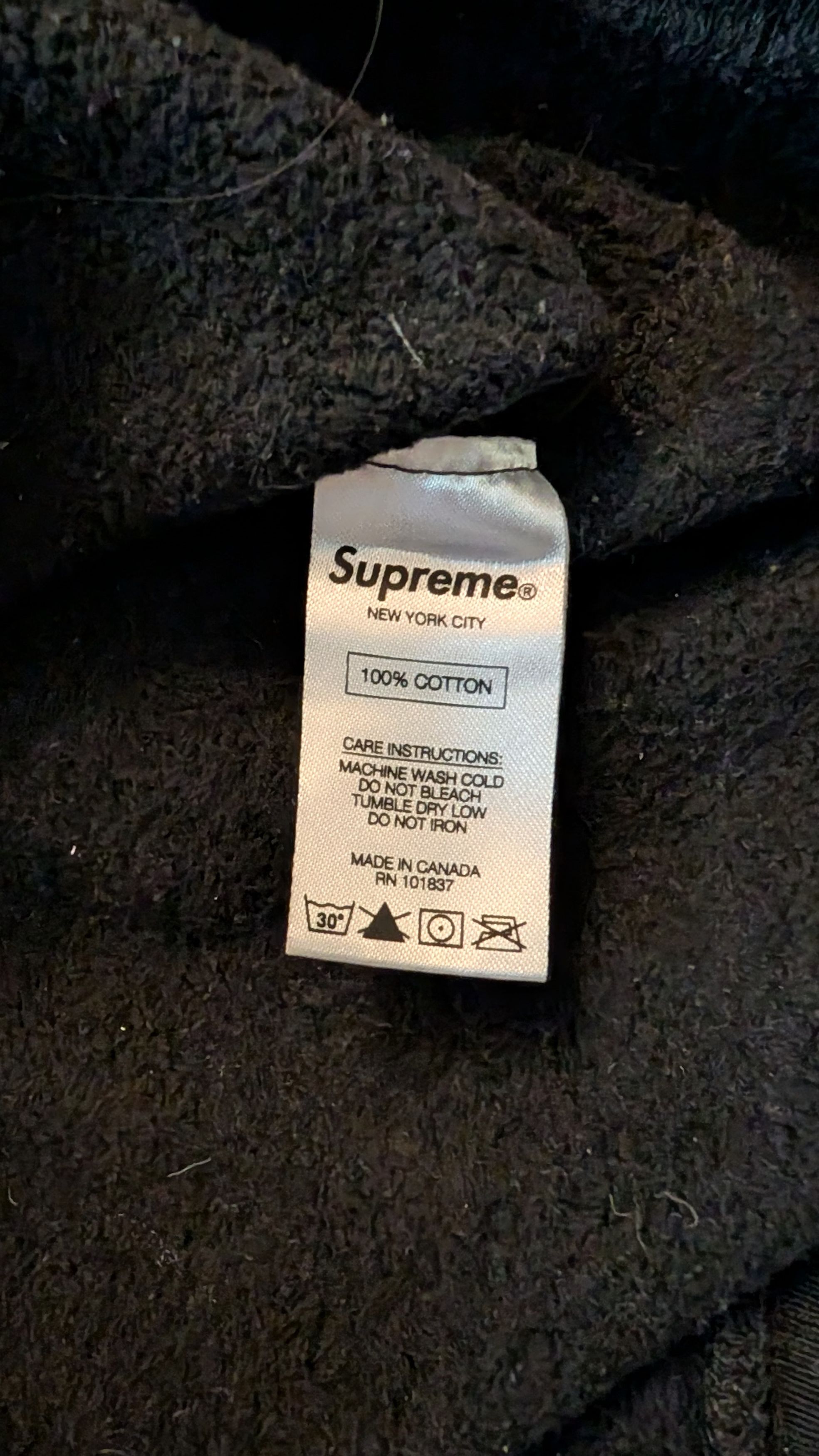 Supreme Supreme x AKIRA Arm Hooded Sweatshirt Black US M Size US M / EU 48-50 / 2 - 7 Thumbnail