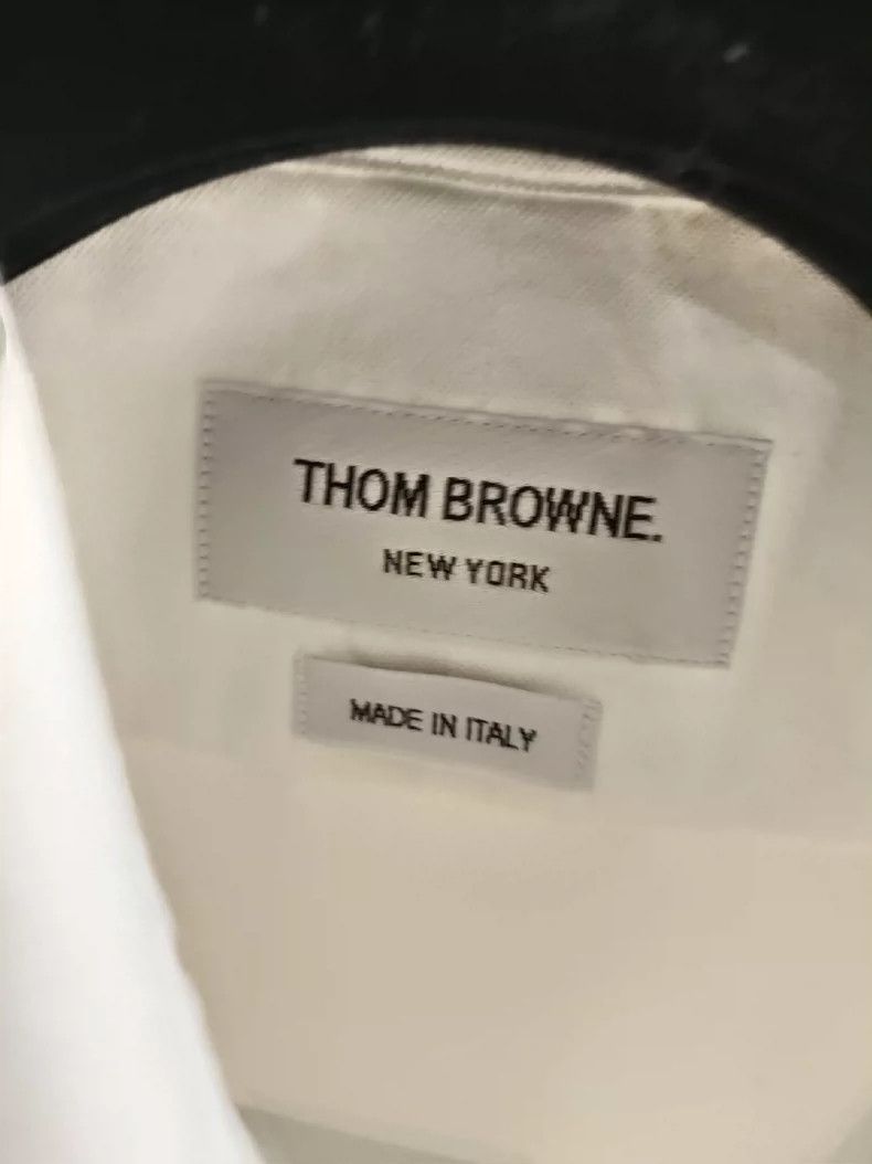 Thom Browne Thom Browne Classic striped white shirt 2503-Nextarrow Size US S / EU 44-46 / 1 - 3 Thumbnail