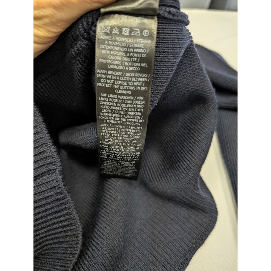 Tom Ford o1rshd1 Knitwear Button Sweater in Navy Size US L / EU 52-54 / 3 - 20 Thumbnail