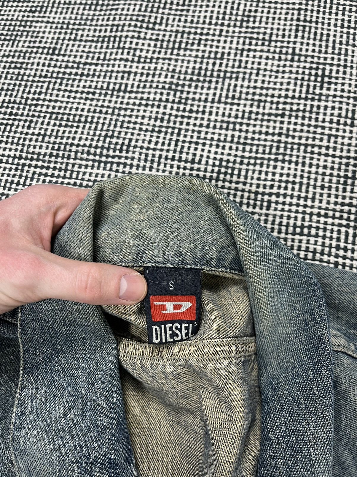 Diesel × Vintage y2k vintage diesel stonewashed trucker denim jacket Size US S / EU 44-46 / 1 - 5 Thumbnail