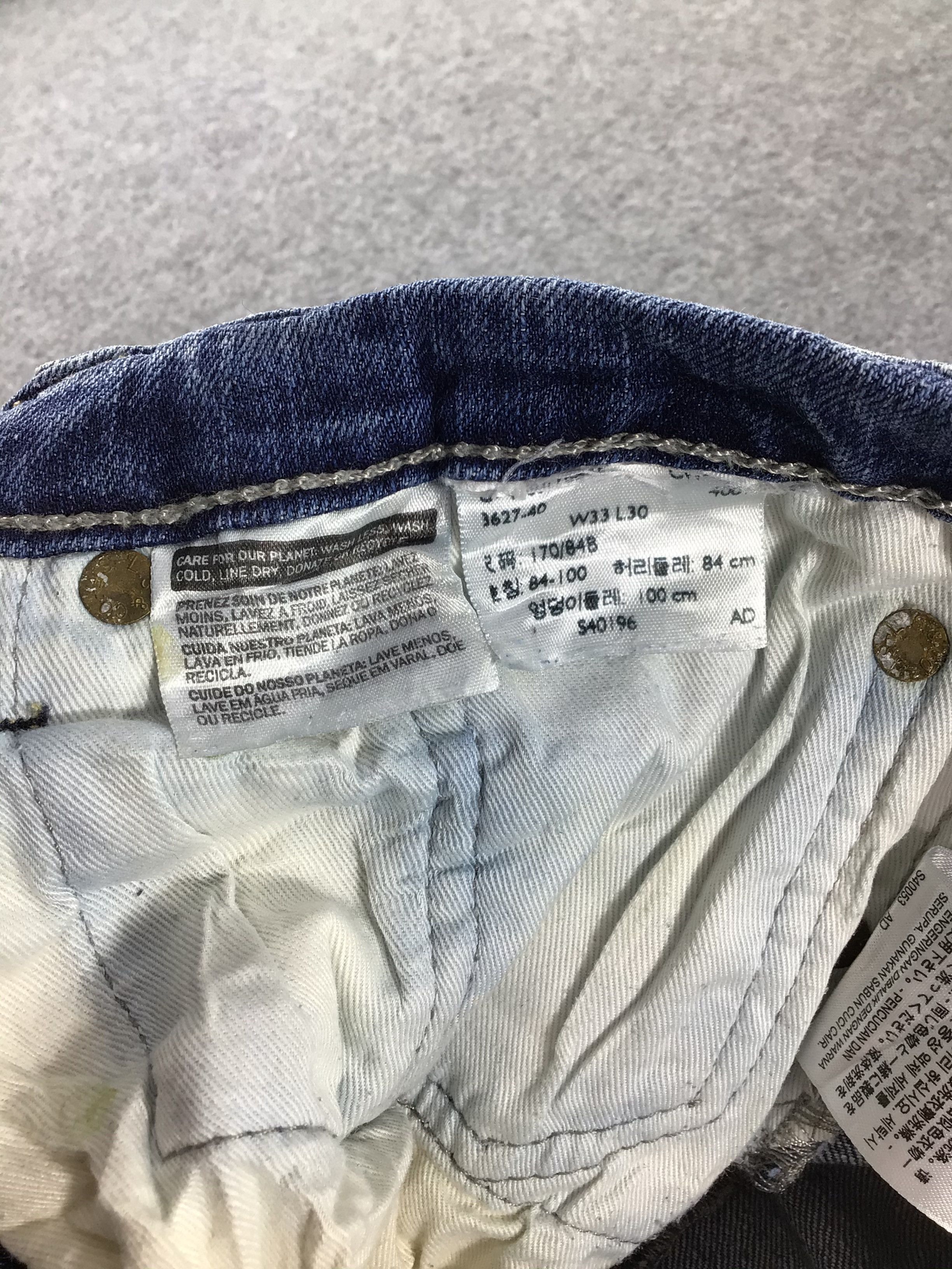 Levi's Vintage Levis 513 Jeans Faded Blue -J489 Size US 31 - 9 Thumbnail