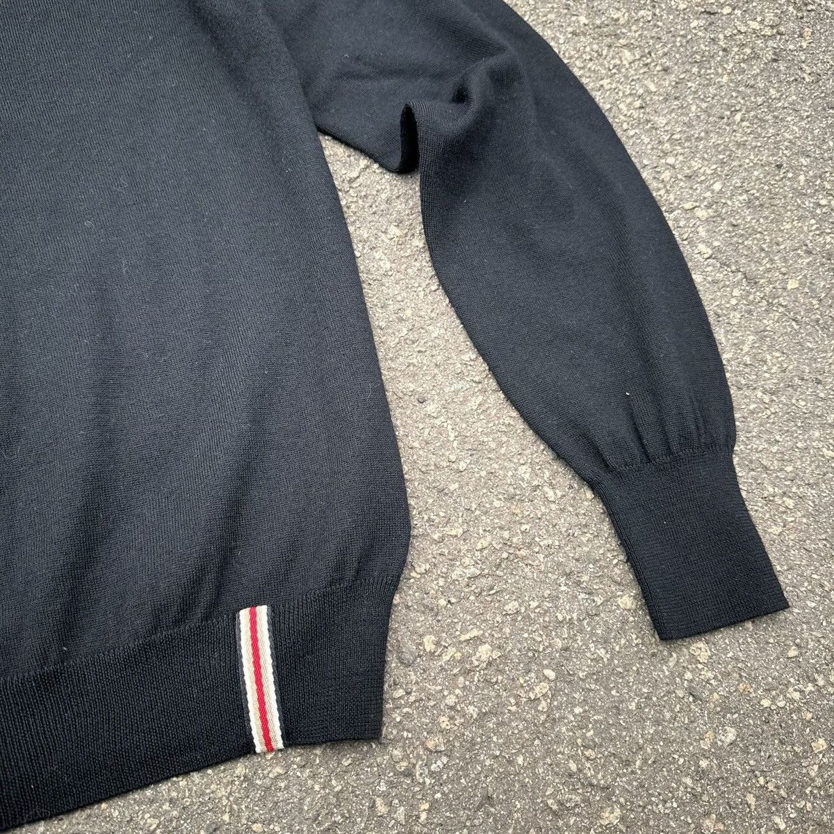 Burberry vintage 90s burberry sweater big logo luxury Size US L / EU 52-54 / 3 - 3 Thumbnail