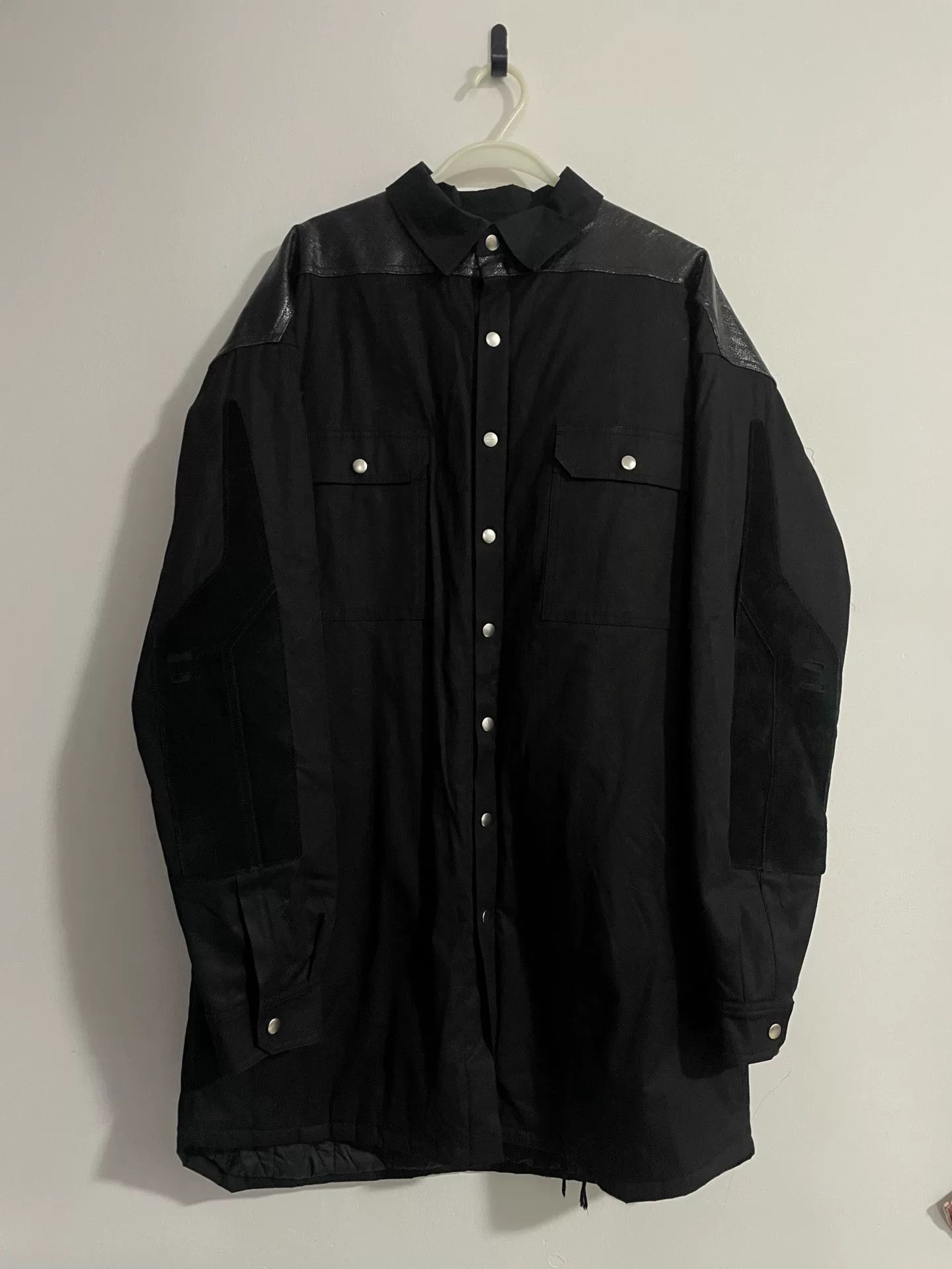Rick Owens Rick Owens Larry Button-Up Cotton Jacket Size US M / EU 48-50 / 2 - 1 Thumbnail