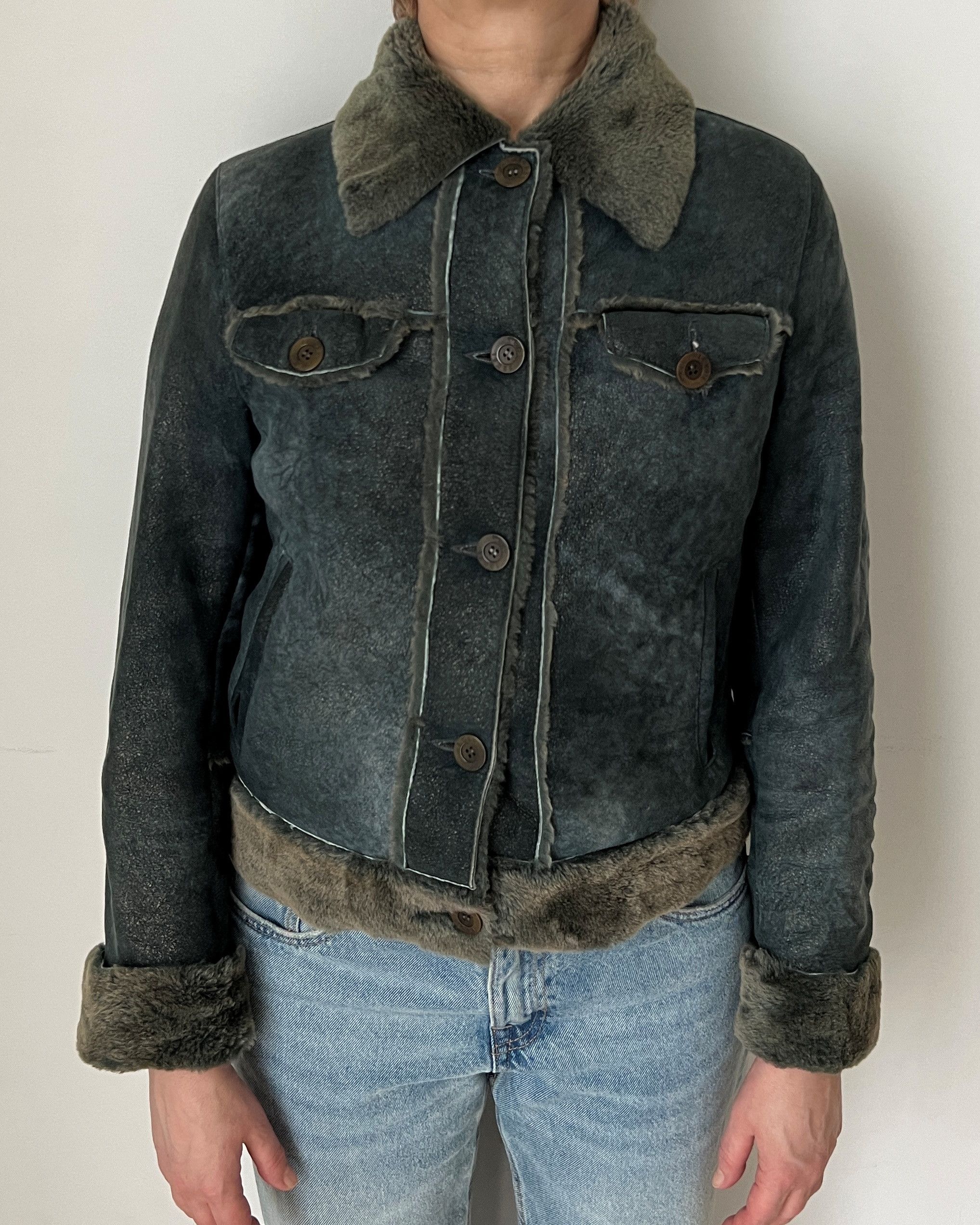 Other JEKEL PARIS ICON SHEARLING JACKET Size M / US 6-8 / IT 42-44 - 2 Thumbnail
