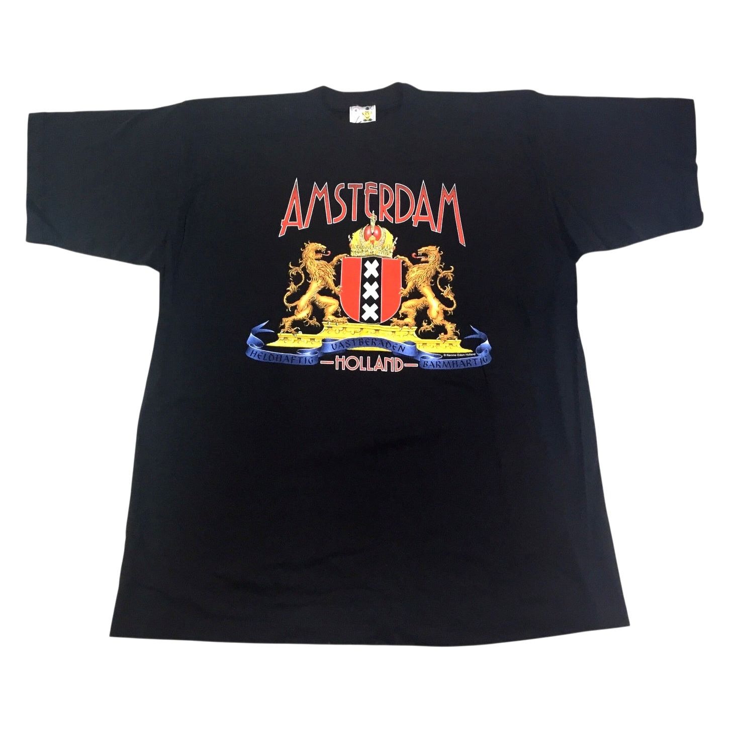 Other Amsterdam Holland T-Shirt Coat of Arms T-Shirt Black XLarge Size US XL / EU 56 / 4 - 5 Thumbnail