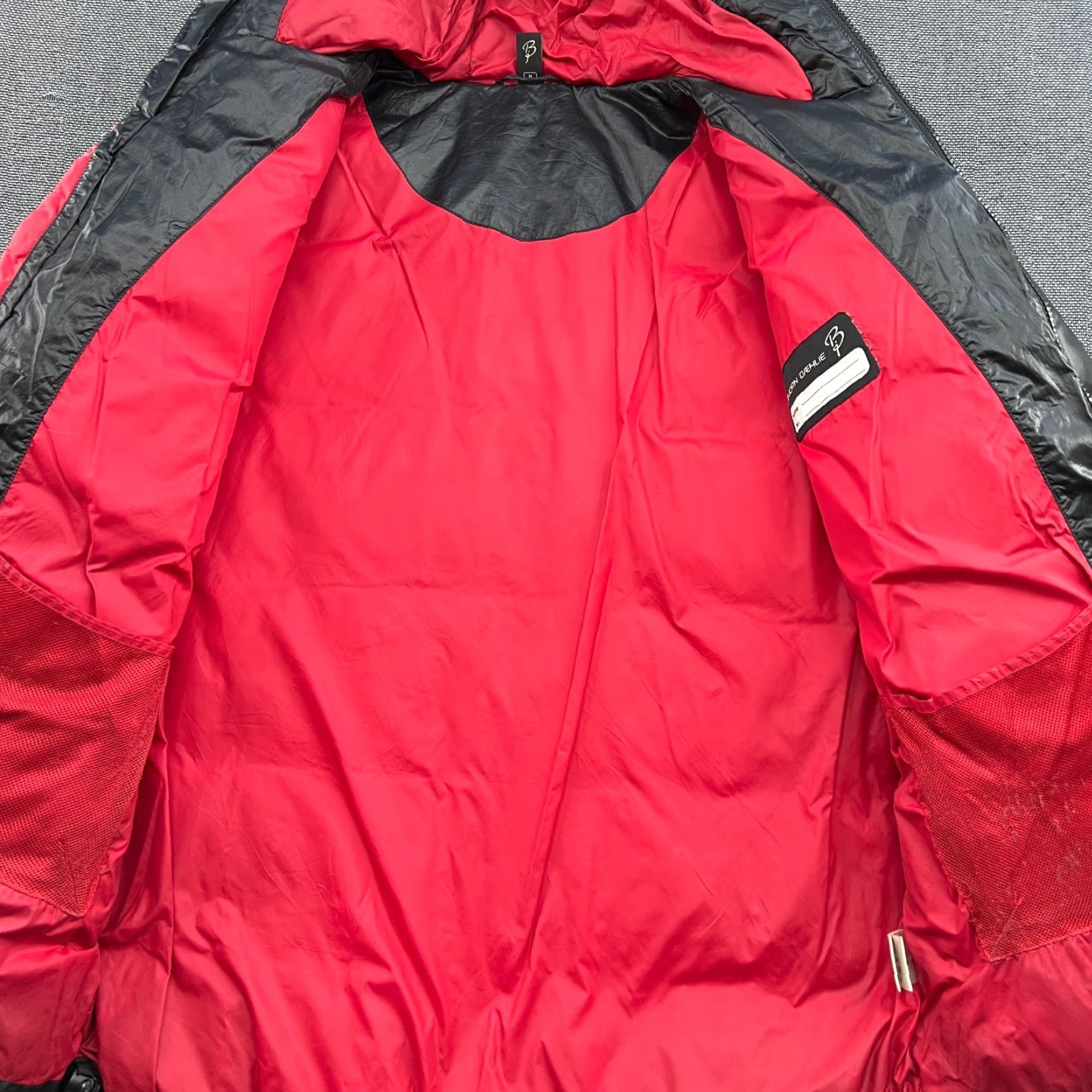 Vintage Bjorn Daehlie US Ski Team Goose Down Jacket Mens Medium Hooded XC Black Jacket Size US M / EU 48-50 / 2 - 5 Thumbnail