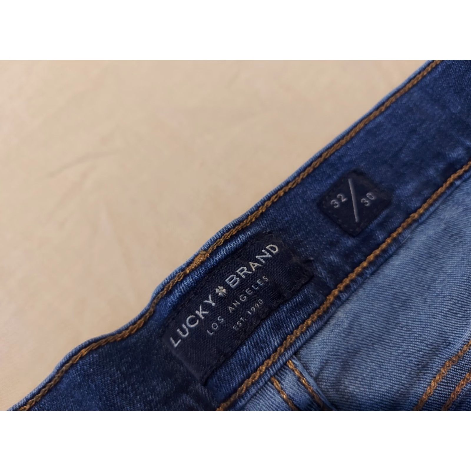 Lucky Brand Lucky Brand Jeans Mens 410 Slim Straight Denim Blue 32x30 33x30 Regular Inseam 30 Athletic Size US 32 / EU 48 - 6 Thumbnail