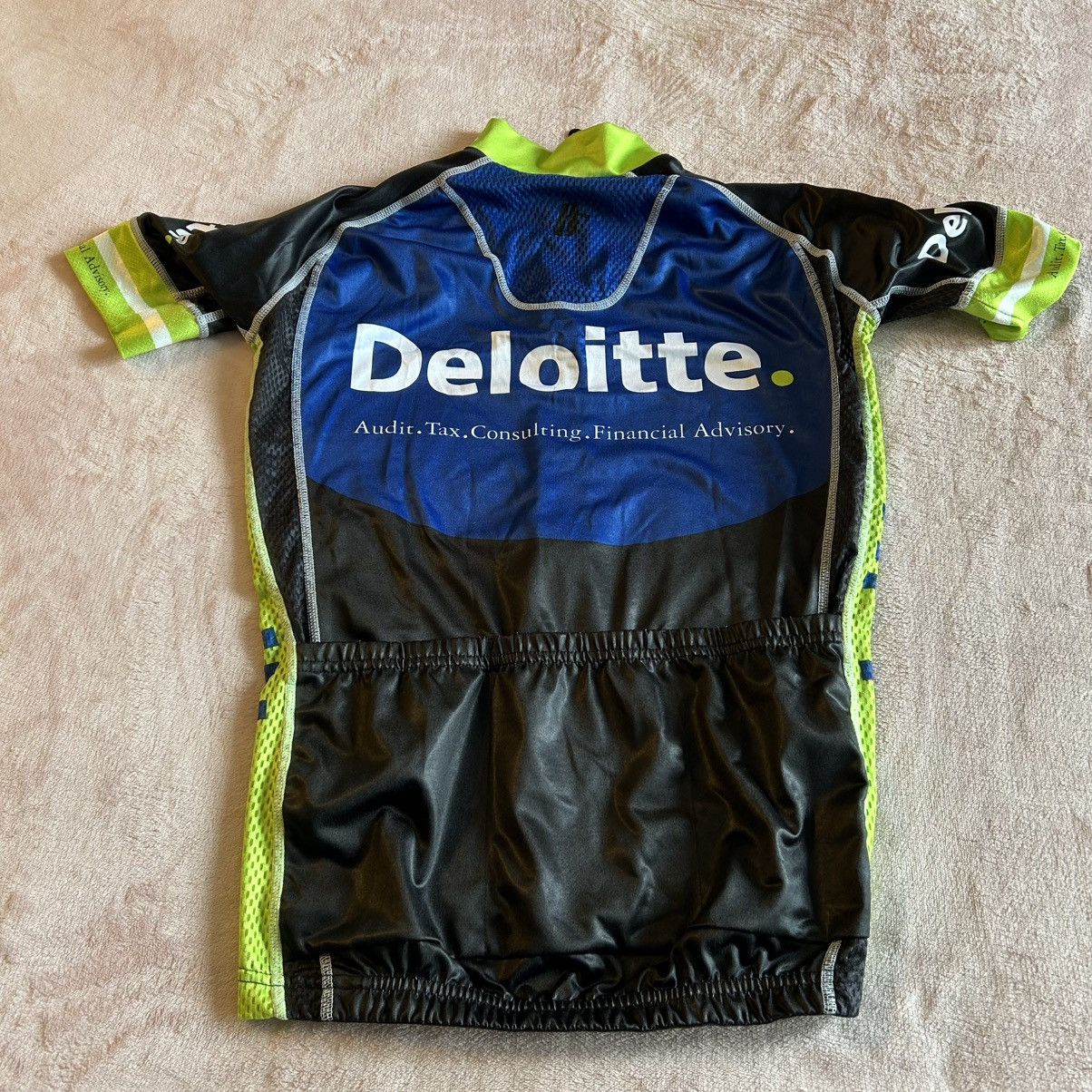 Other Hincapie Deloitte blue green cycling jersey size XS Size US XS / EU 42 / 0 - 3 Thumbnail
