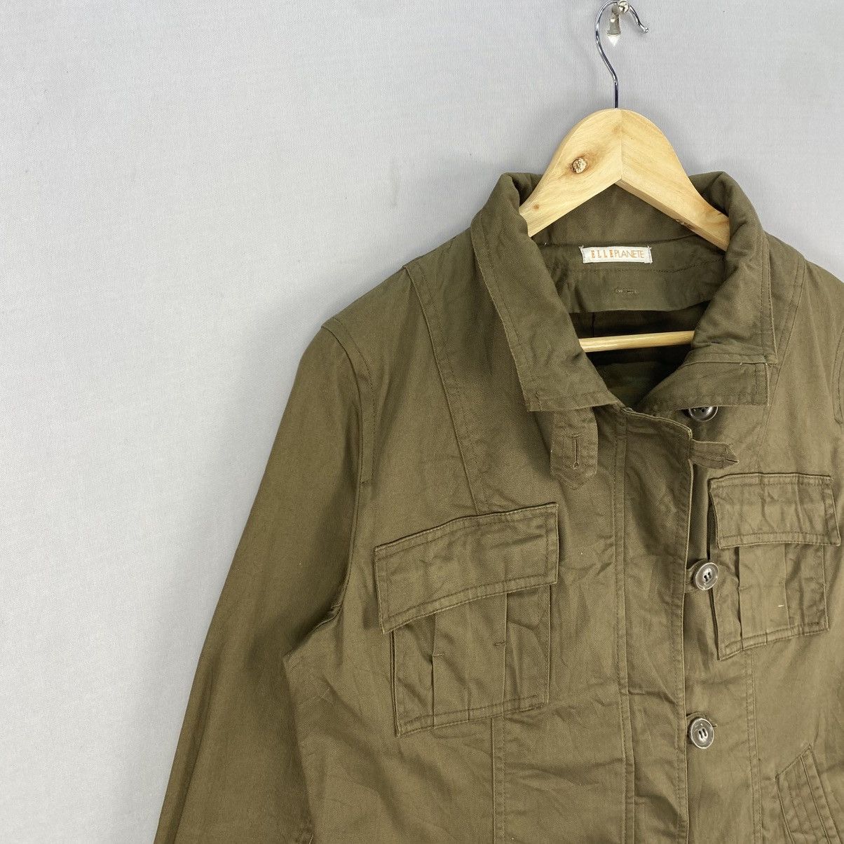Japanese Brand Elle Planete Trench Coat Jacket Size XS / US 0-2 / IT 36-38 - 2 Thumbnail