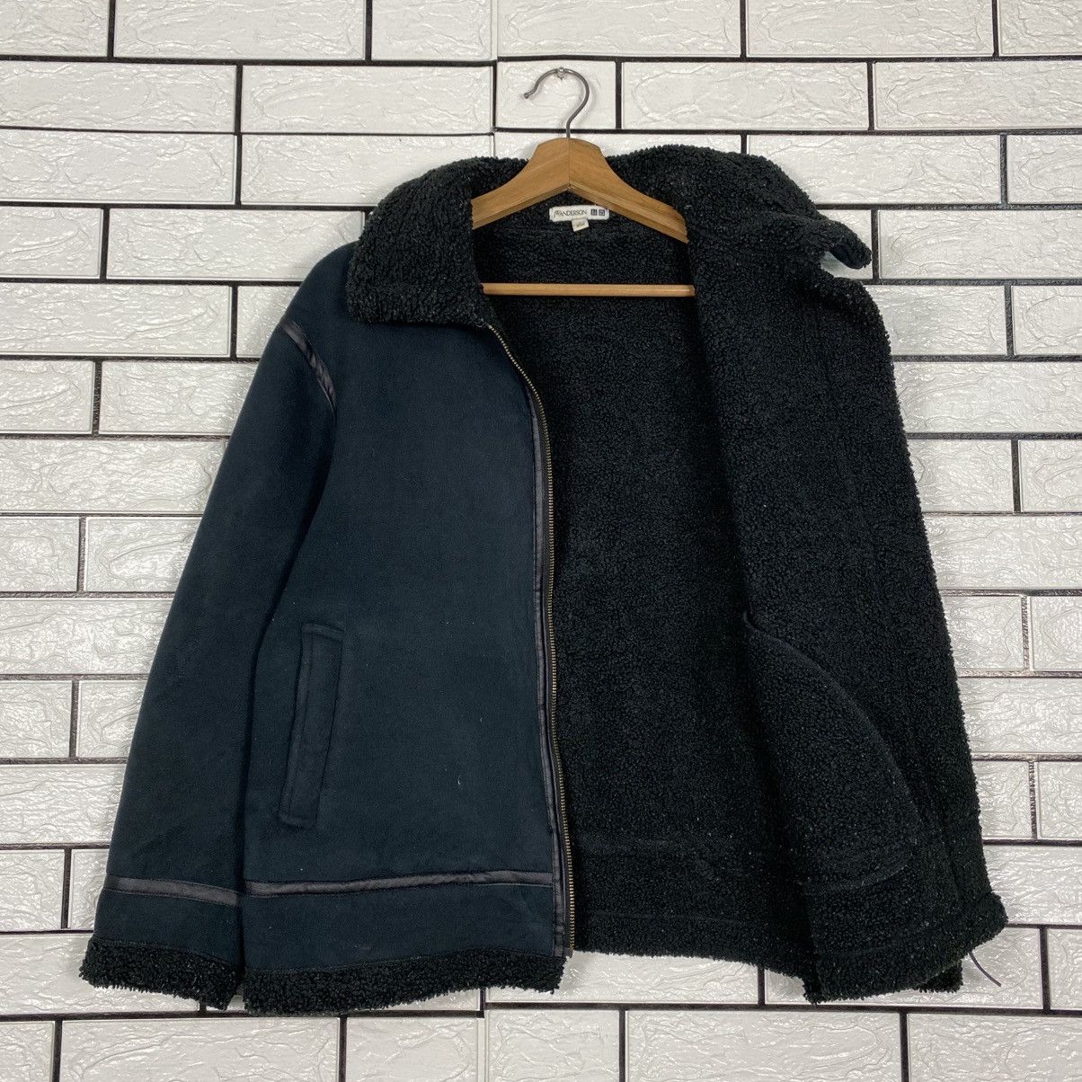 JW Anderson 📌Vintage Soft Leather Biker Jacket JW Anderson Blanket Size US L / EU 52-54 / 3 - 12 Thumbnail