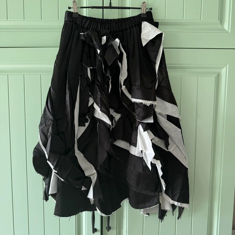 Comme des Garcons Comme des Garcons size XS Black and white stitching oversk Size 22" - 1 Thumbnail