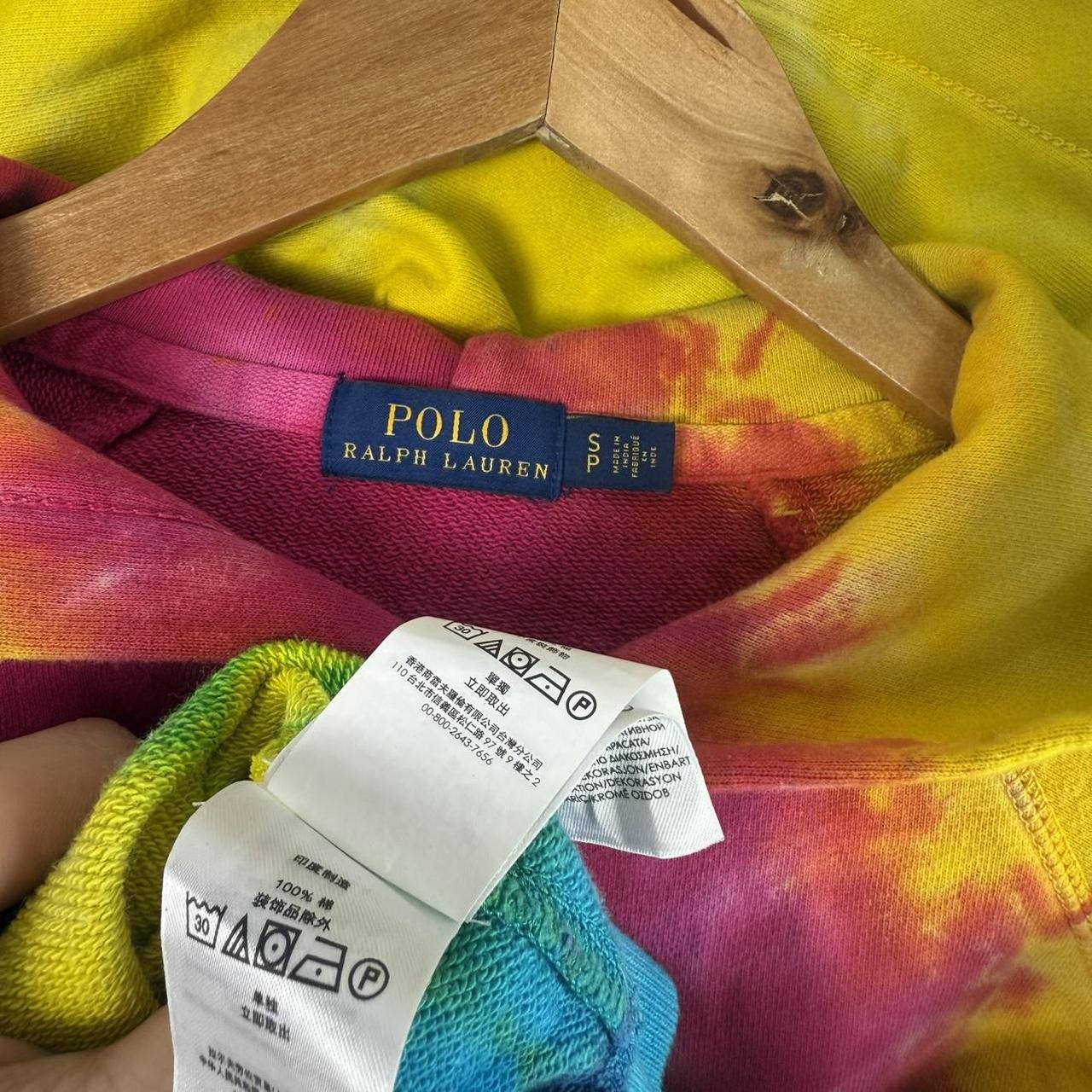 Polo Ralph Lauren Ralph Lauren Polo Hoodie Tie Dye Size US M / EU 48-50 / 2 - 4 Thumbnail