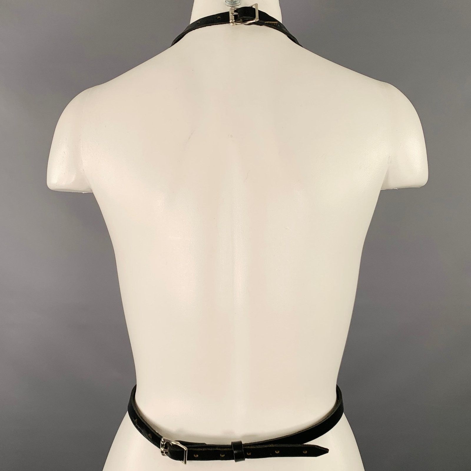 Other ZANA BAYNE Size XS Black Studded Leather Harness Size ONE SIZE - 3 Thumbnail
