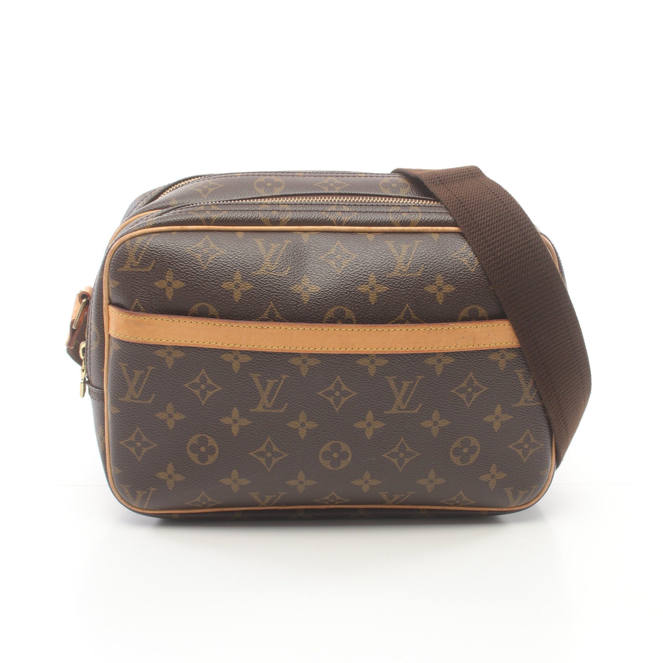 Louis Vuitton Louis Vuitton Reporter Pm Monogram Shoulder Bag Leather Brown Size ONE SIZE - 1 Thumbnail