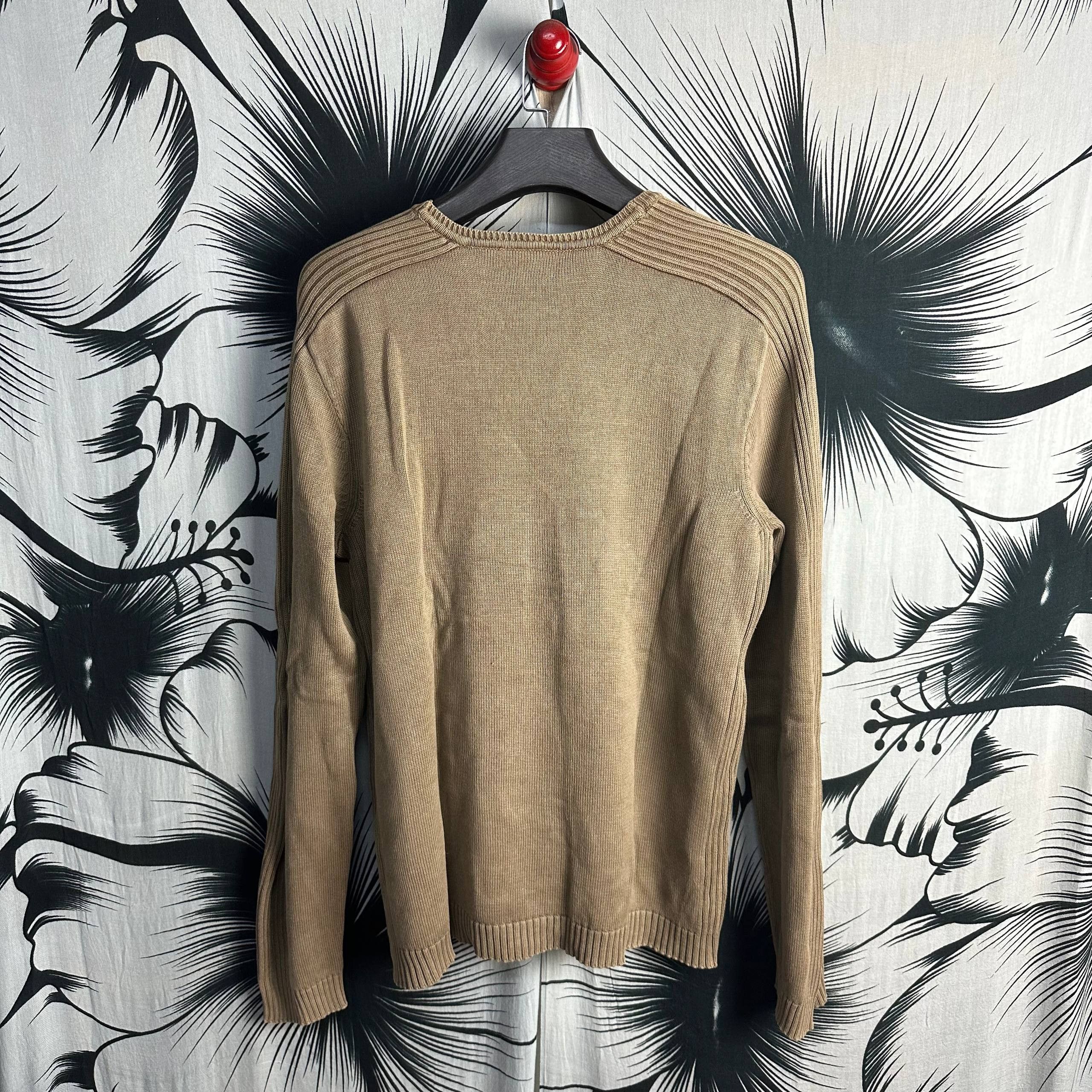 Armani Exchange Armani Exchange Waffle Ribbed Sweater Size US XL / EU 56 / 4 - 2 Thumbnail