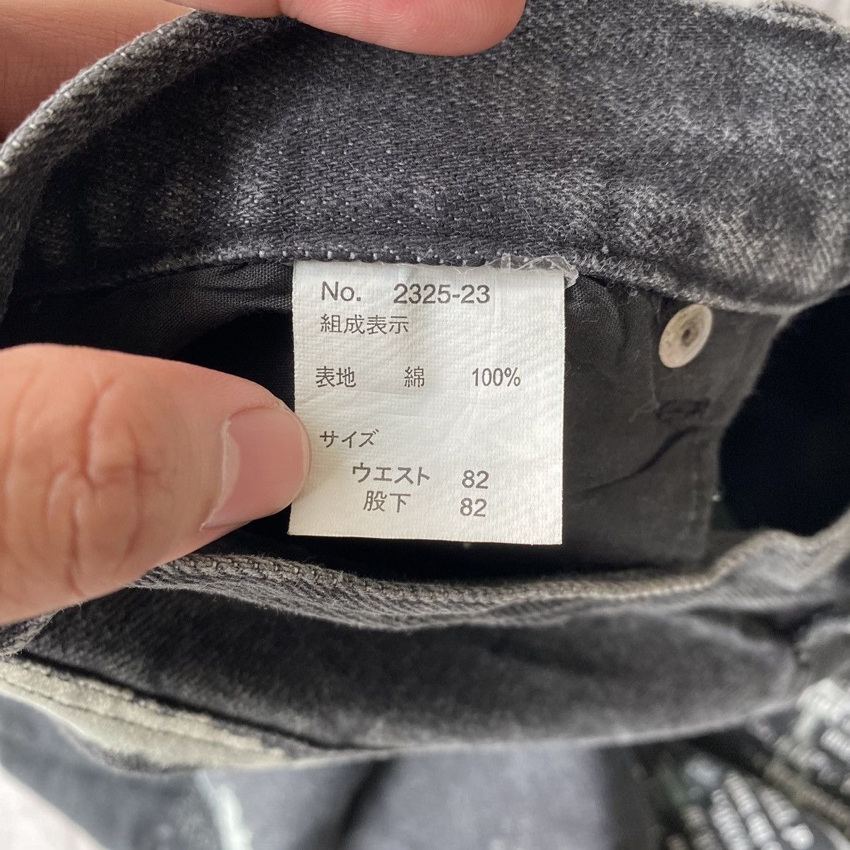 If Six Was Nine Bernings Sho Punk Distressed Denim Pants Size US 29 - 17 Thumbnail