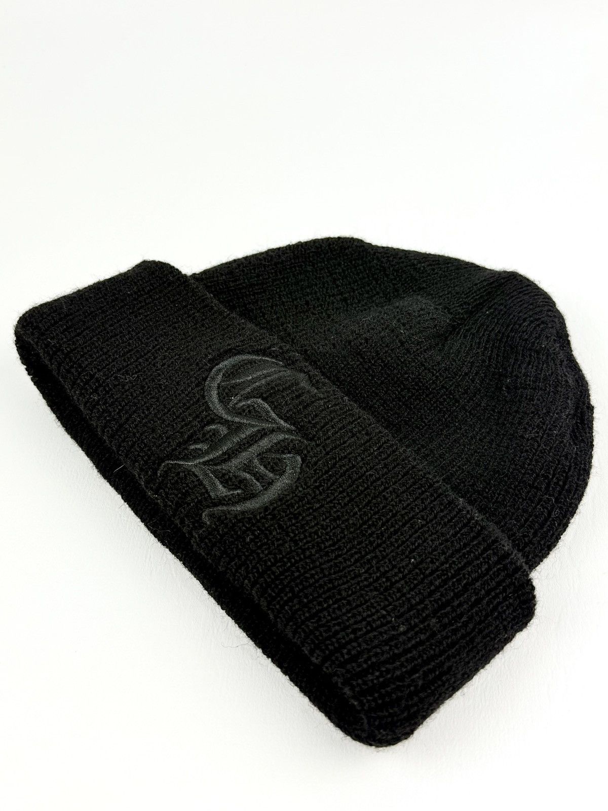 Chrome Hearts Chrome Hearts - CH - Logo - Black Wool - Beanie Size ONE SIZE - 3 Thumbnail