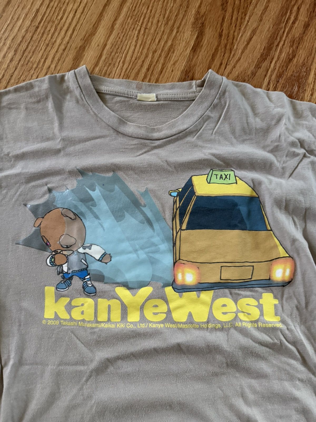 Kanye West Kanye West x Takashi Murakami Taxi Tee Size US M / EU 48-50 / 2 - 2 Thumbnail